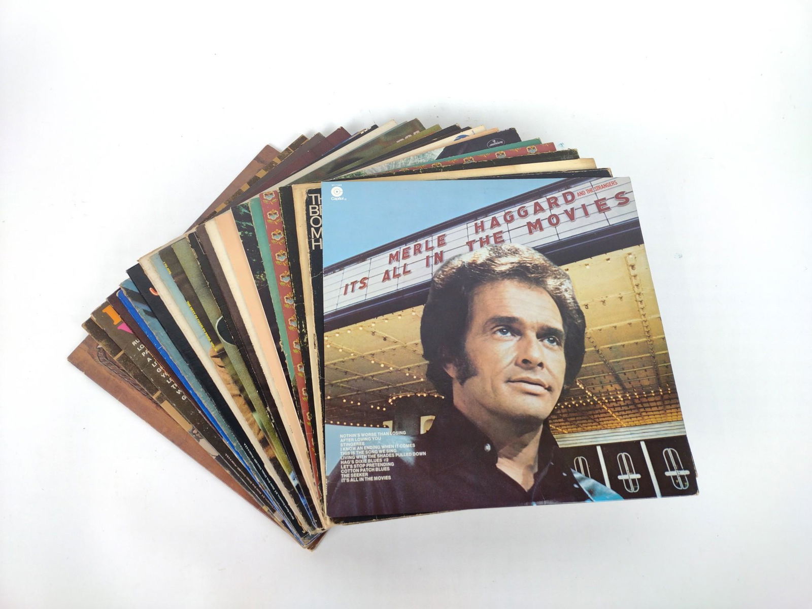 22 Country Records Incl Waylon & Willie (1 of 5)