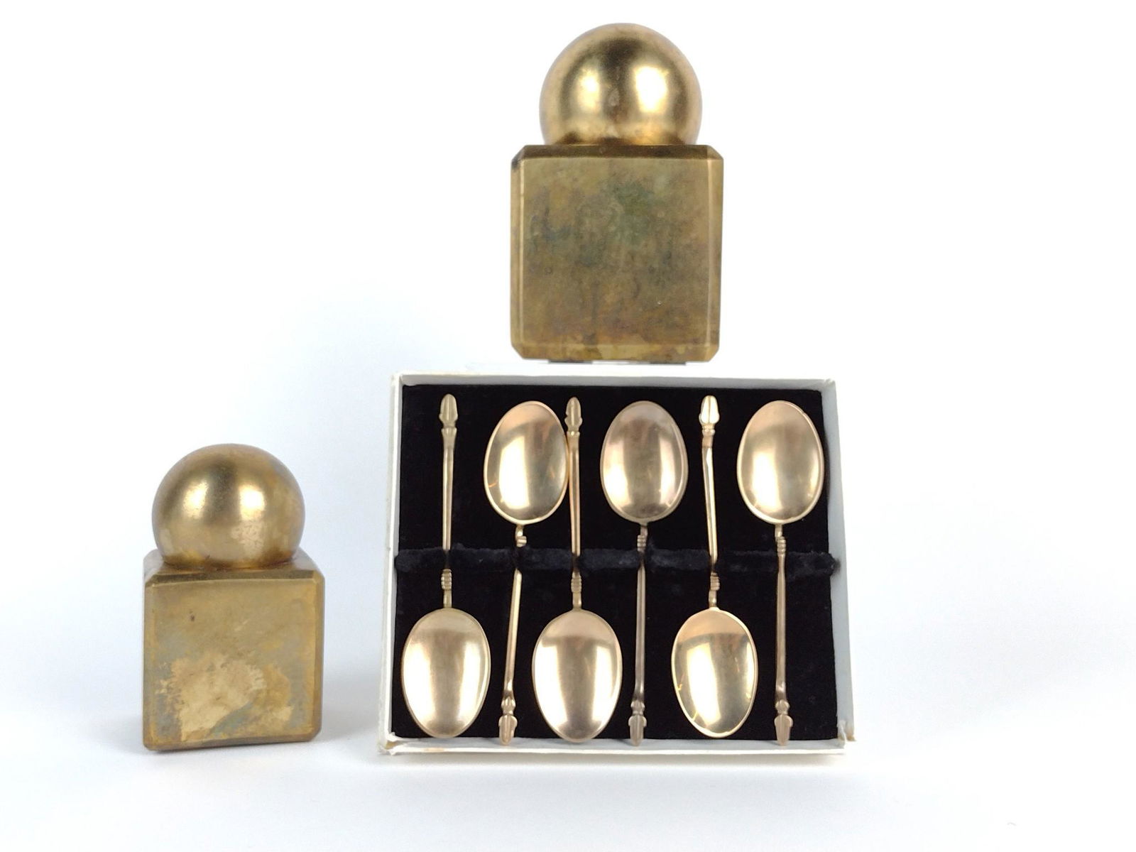 3 Pcs Incl 6 Hand-Made "Replica" Spoons (1 of 3)