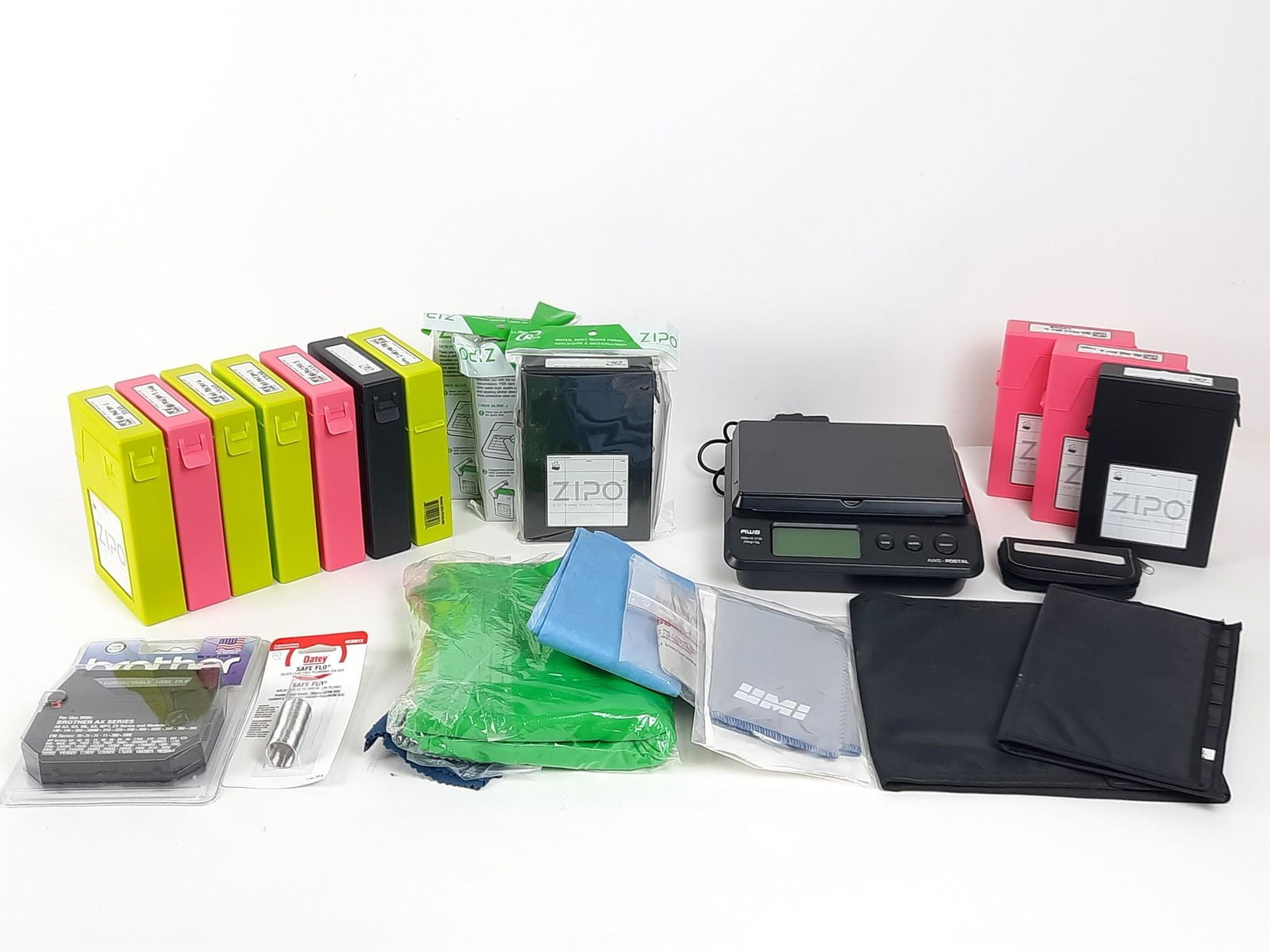 20 Pcs Hard-drive Protectors, Cases, Postage Scale and Lense Cloths (1 of 7)