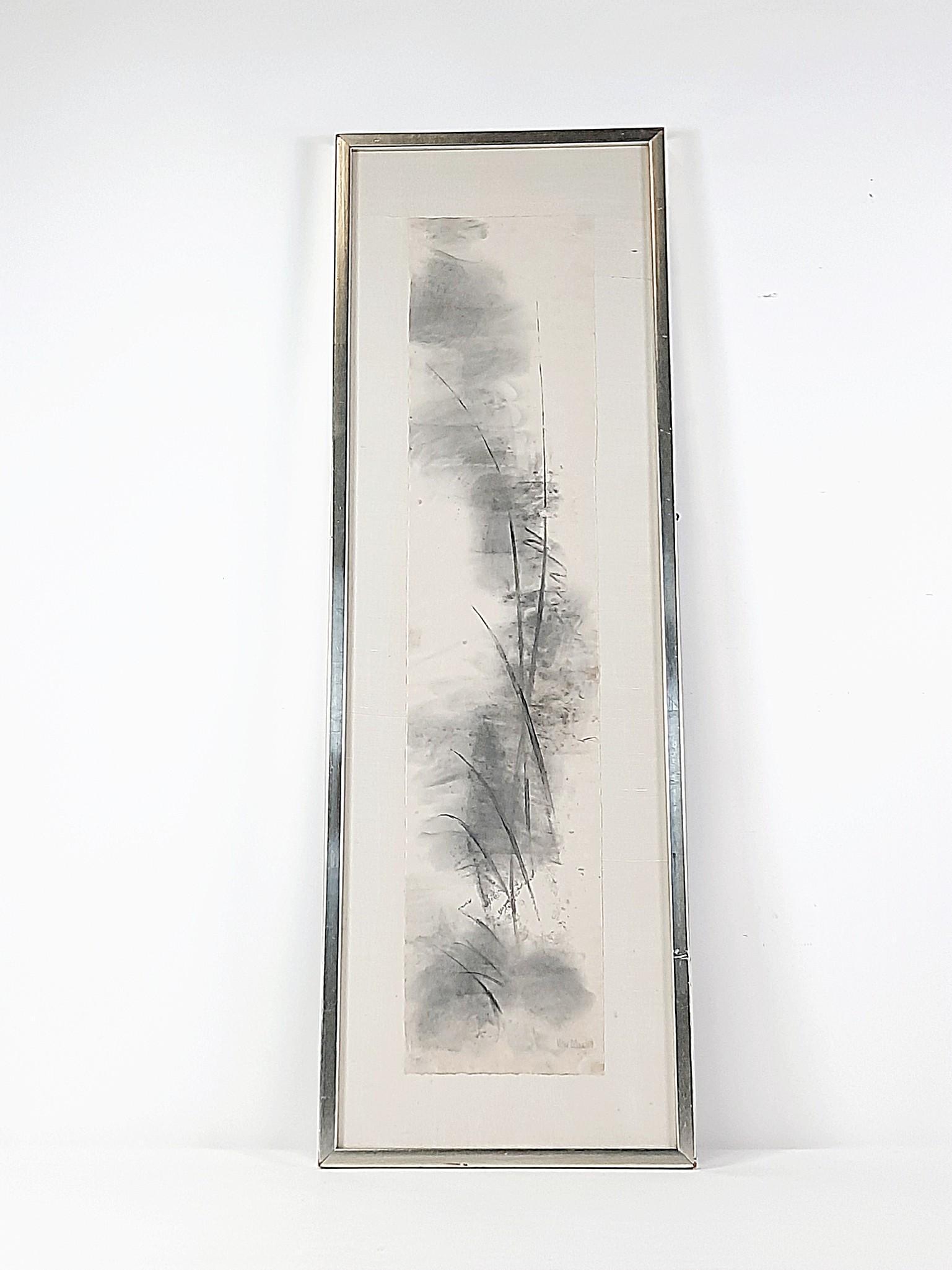 Helen Boyd Keen "Grasses # 2" Guache (1 of 3)