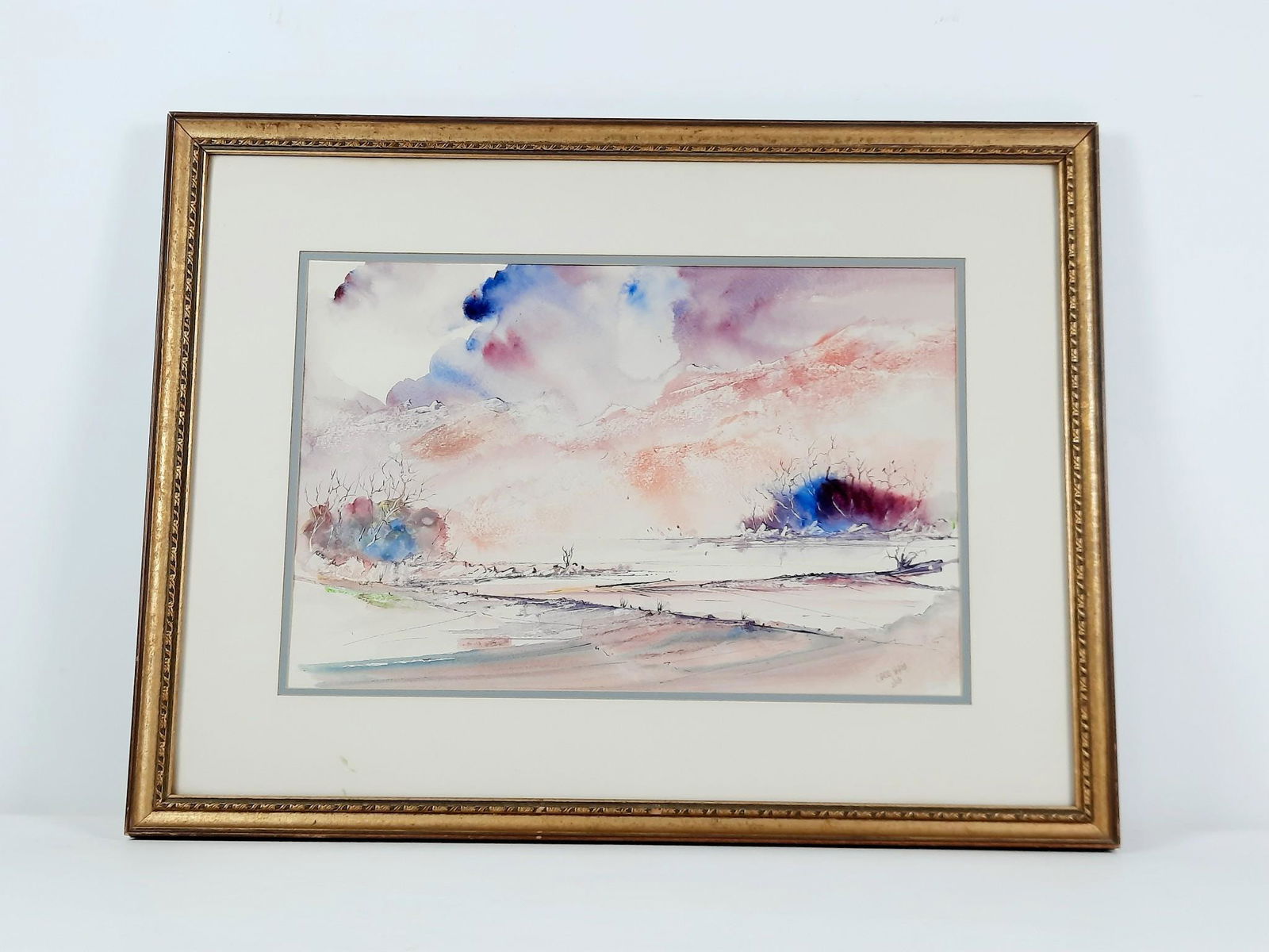 Signed Charles Napier Landscape Watercolor (1 of 2)