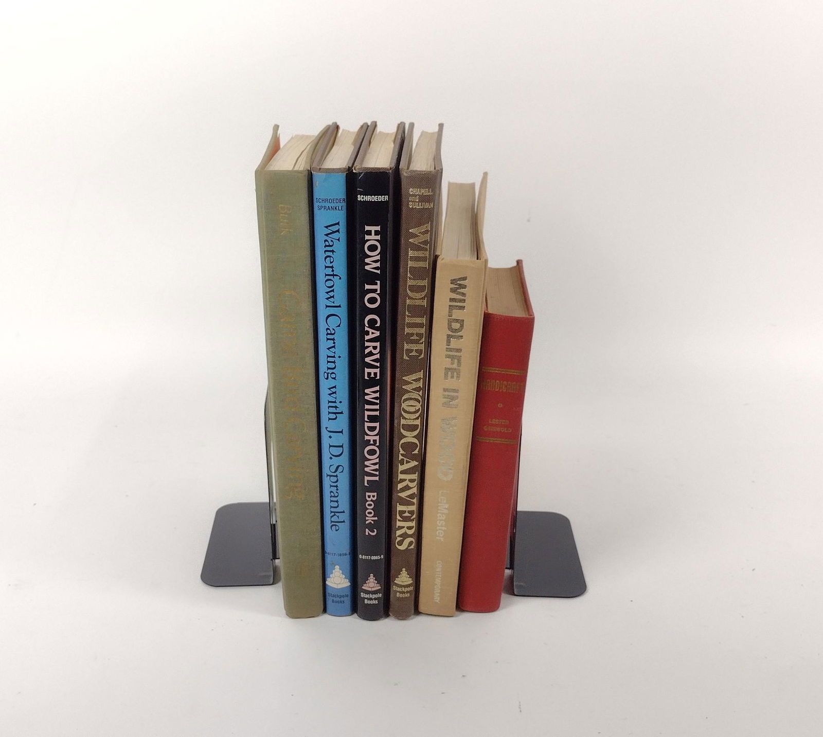 6 Bird/Decoy Wood Carving Reference Books (1 of 3)