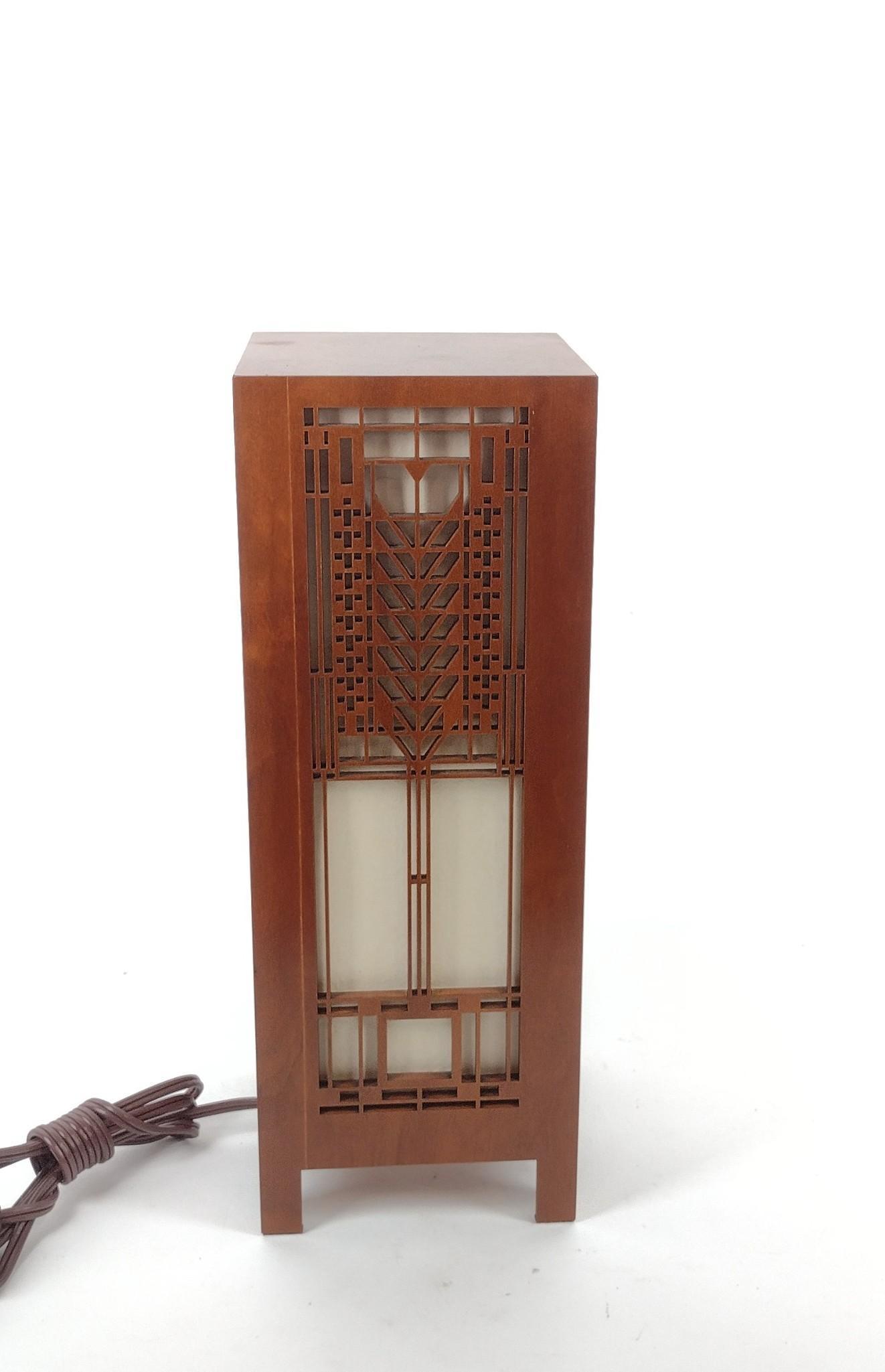 Frank Lloyd Wright Tree of Life Lamp (1 of 3)