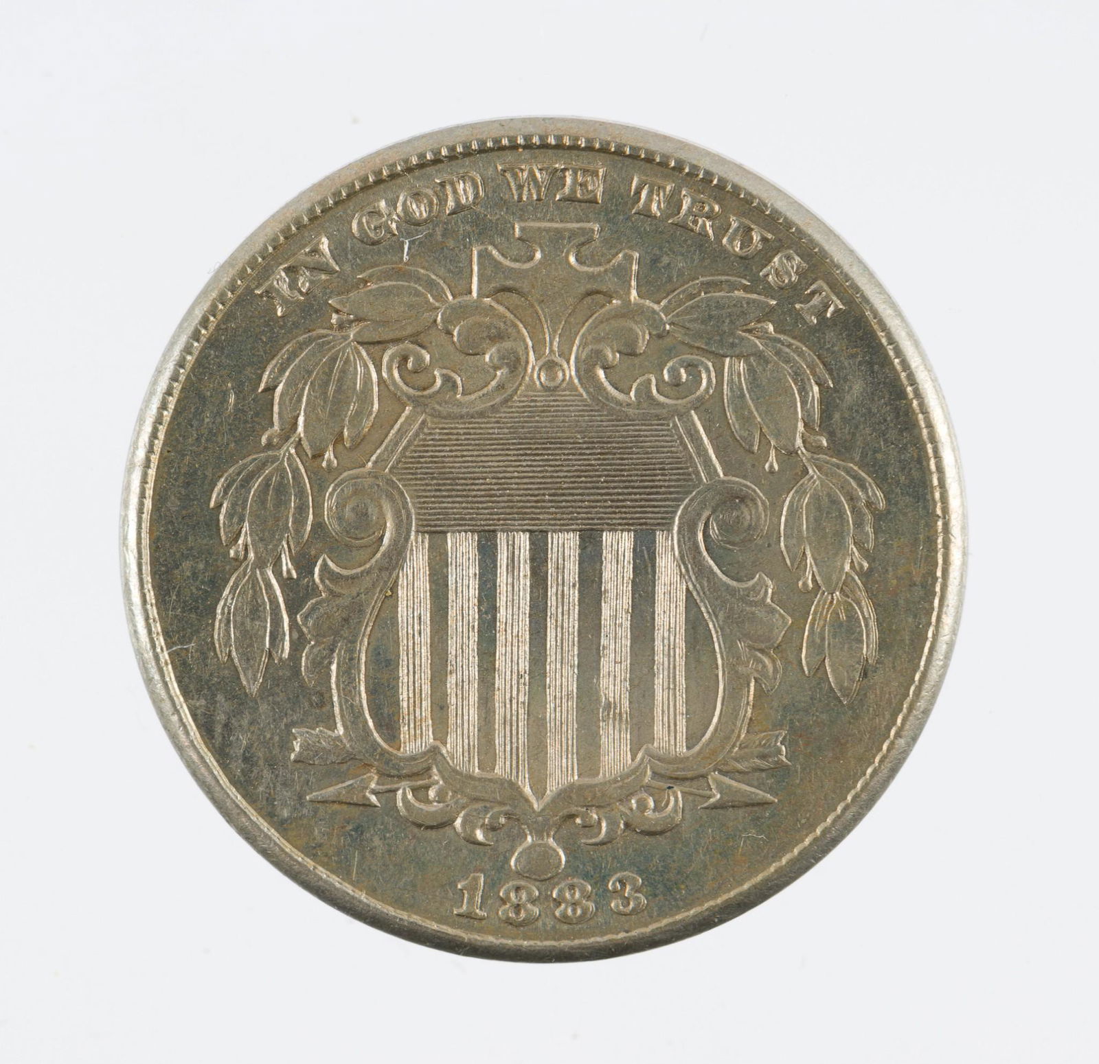 1883 Shield Nickel (1 of 2)