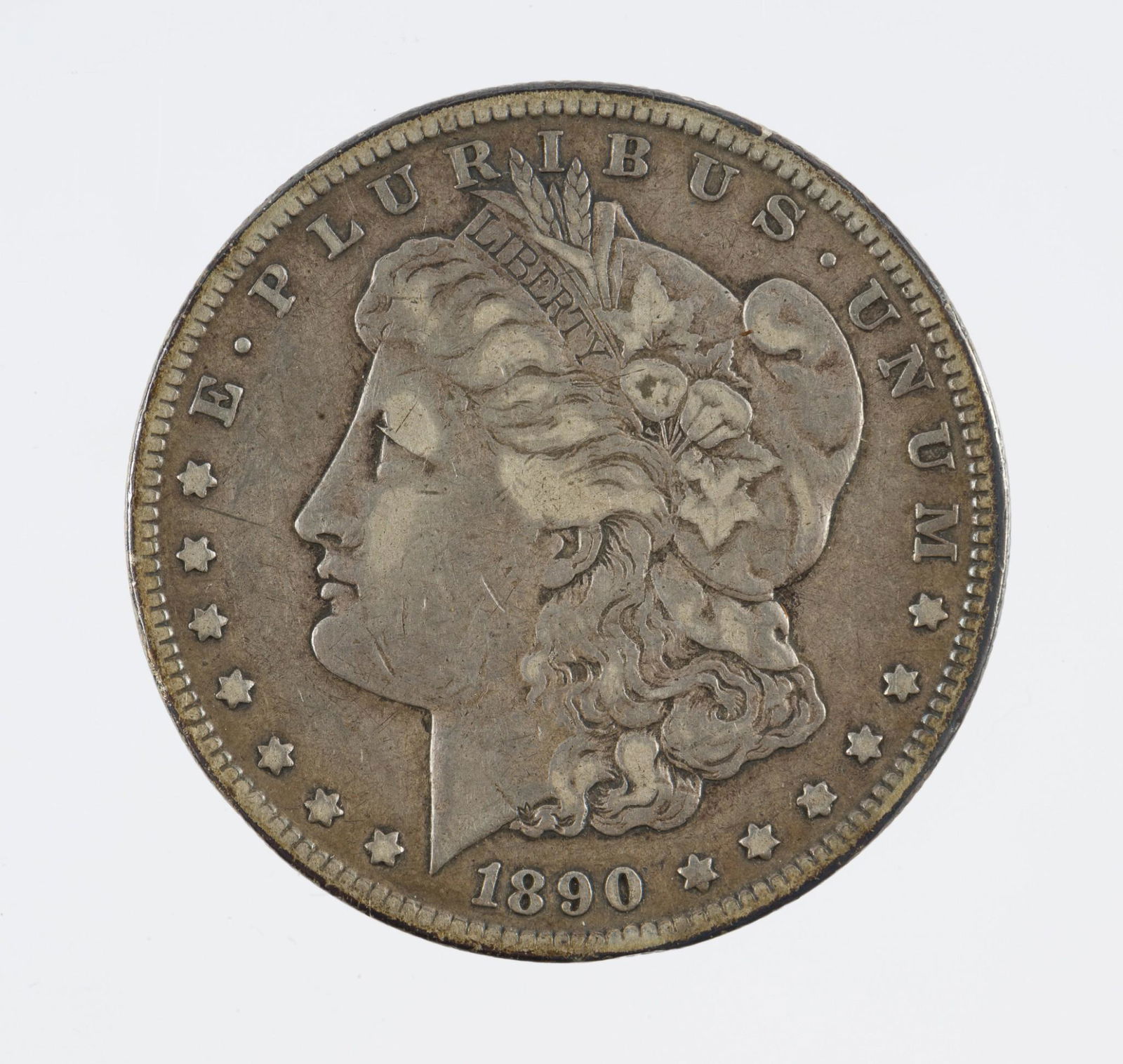 1890-CC Morgan Silver Dollar (1 of 2)