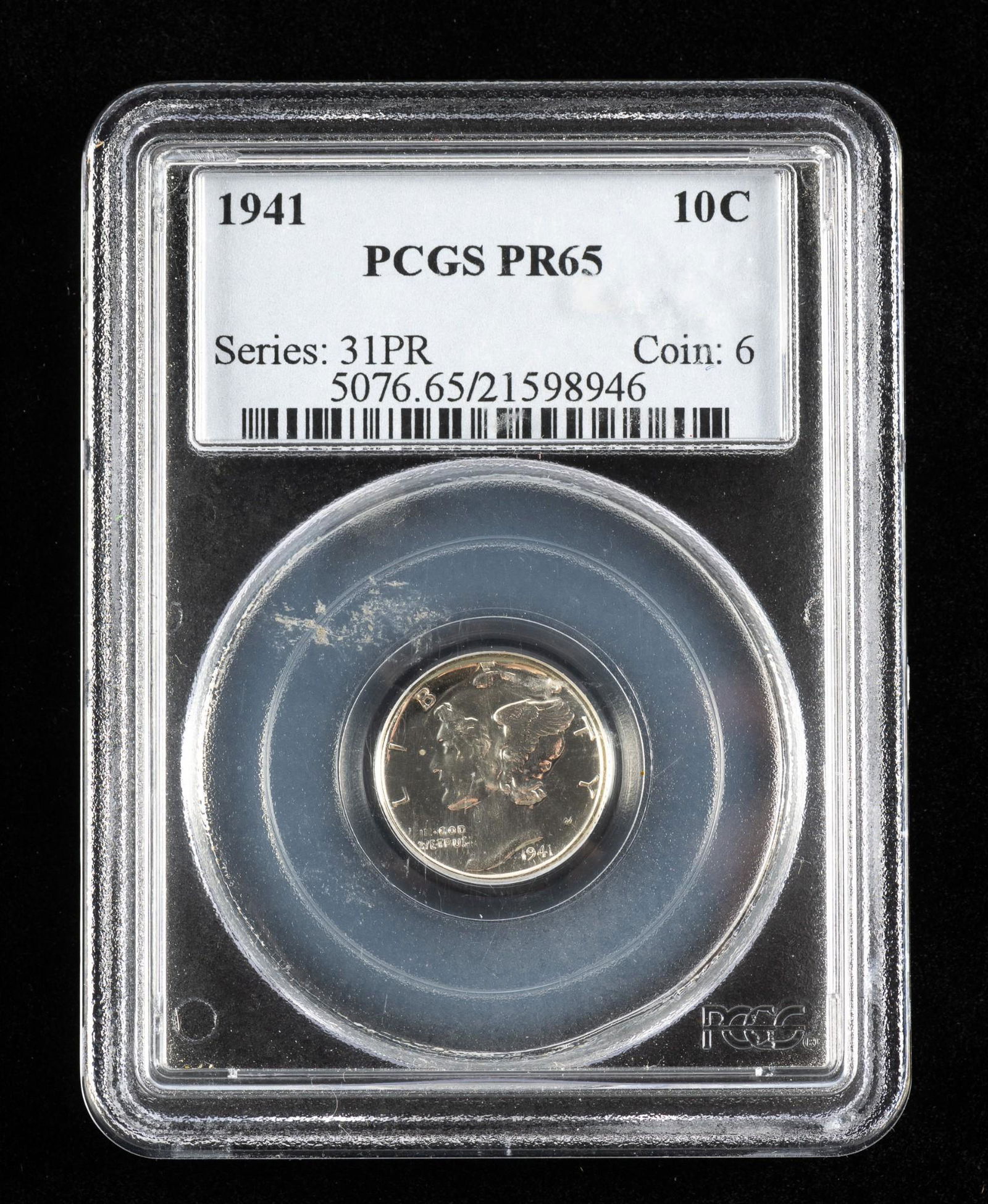 1941 Graded 10 Cent (1 of 2)