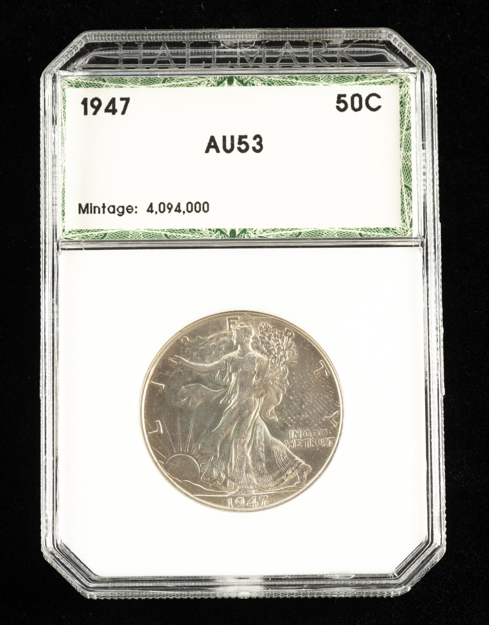 1947 Graded 50 Cent (1 of 2)