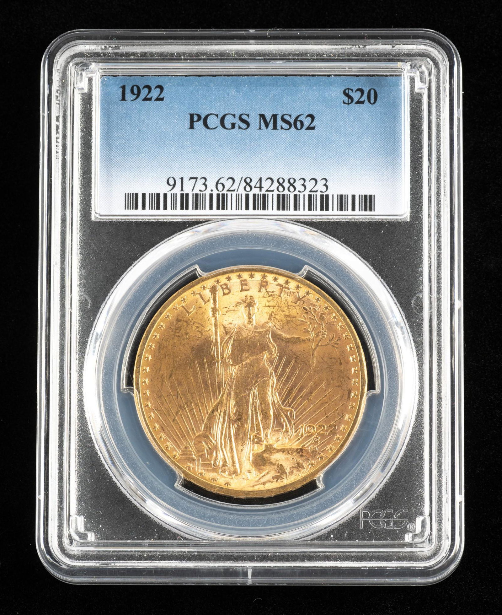 MS62 1922 St. Gaudens $20 (1 of 2)