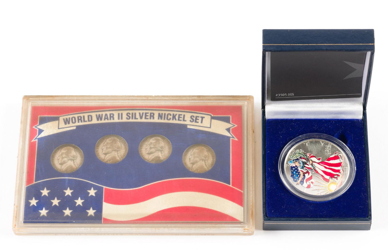 5 U.S. Coins Incl Silver Eagle (1 of 4)