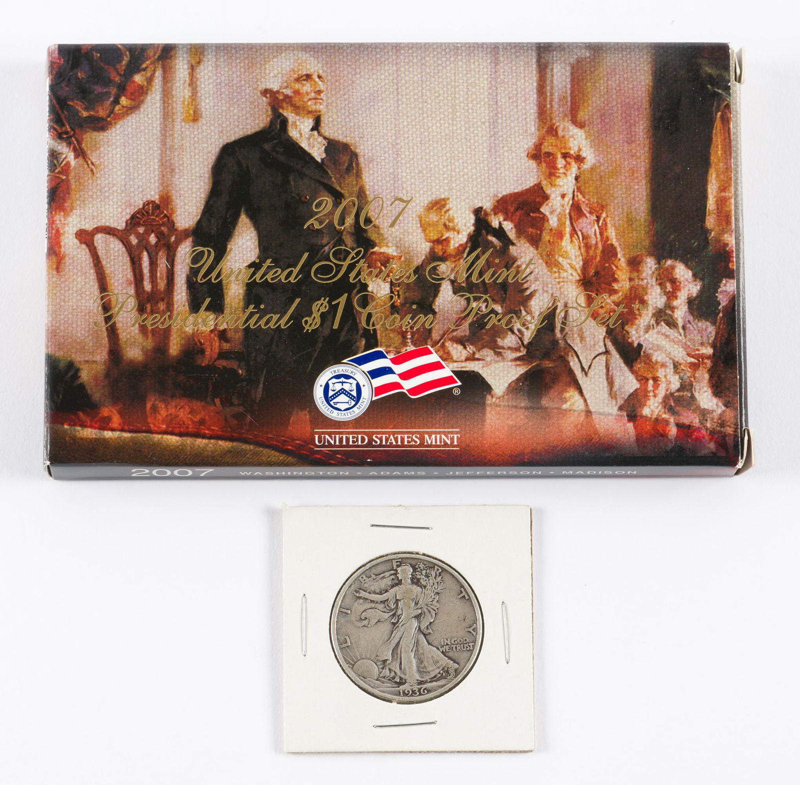 Proof Set & 1936 Walking Liberty (1 of 7)