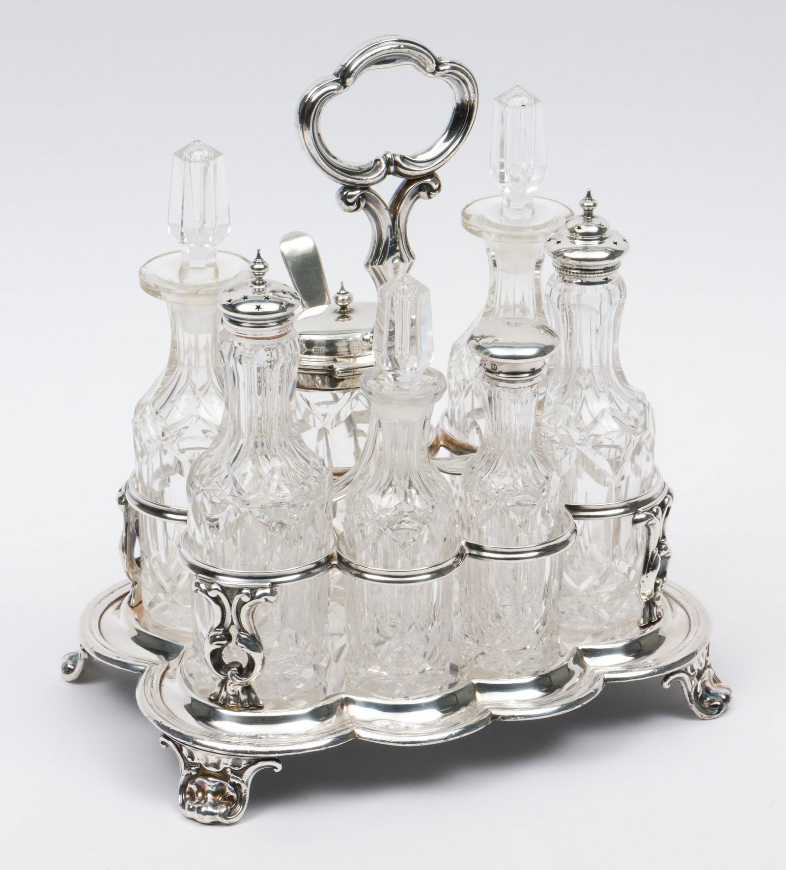 British Sterling Cruet/Condiment Set (1 of 14)