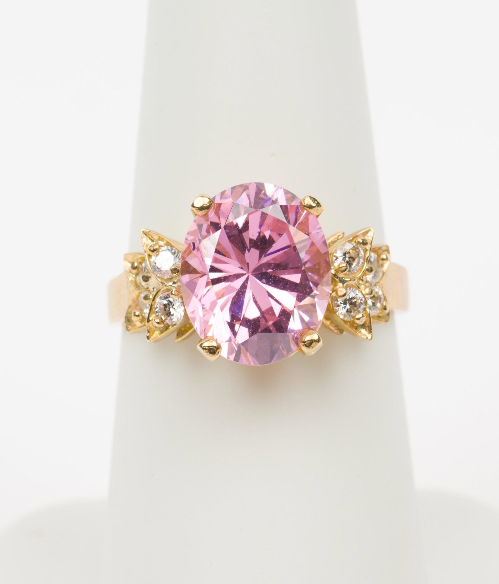 10K Gold & CZ Ring (1 of 3)