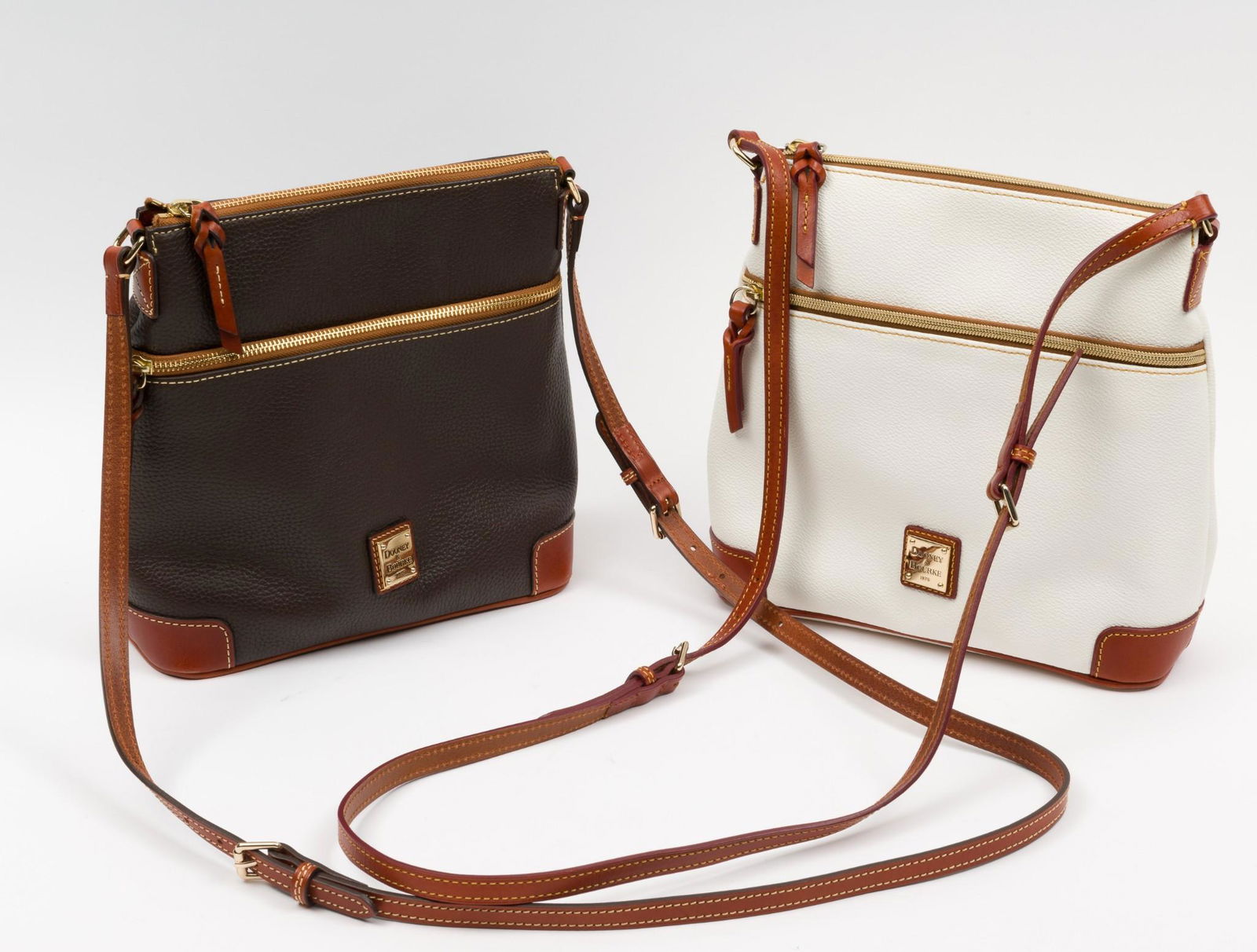 2 Dooney & Bourke Pebble Grain Crossbody Bags (1 of 9)