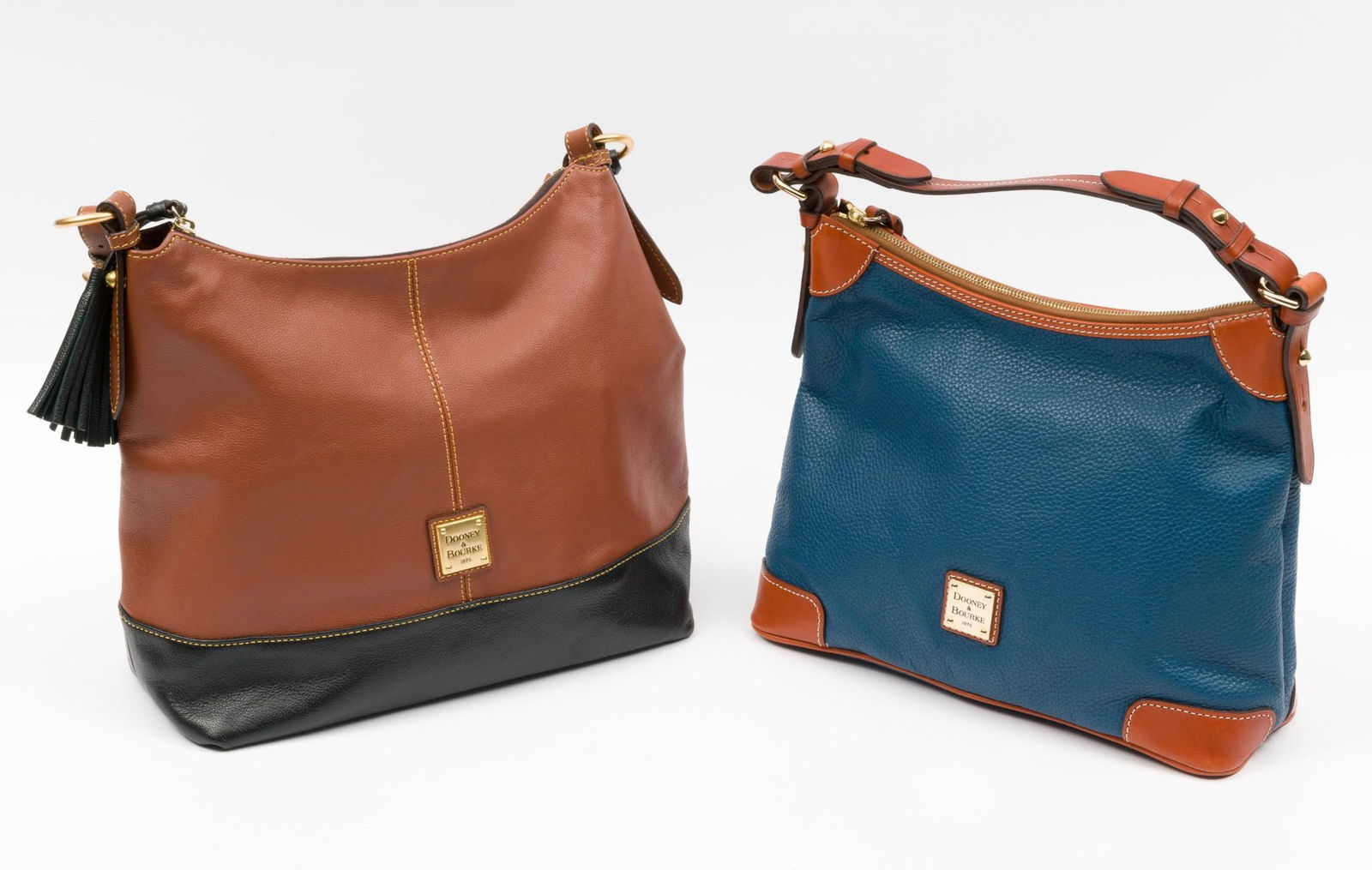 2 Dooney & Bourke Leather Hobo Bags (1 of 10)