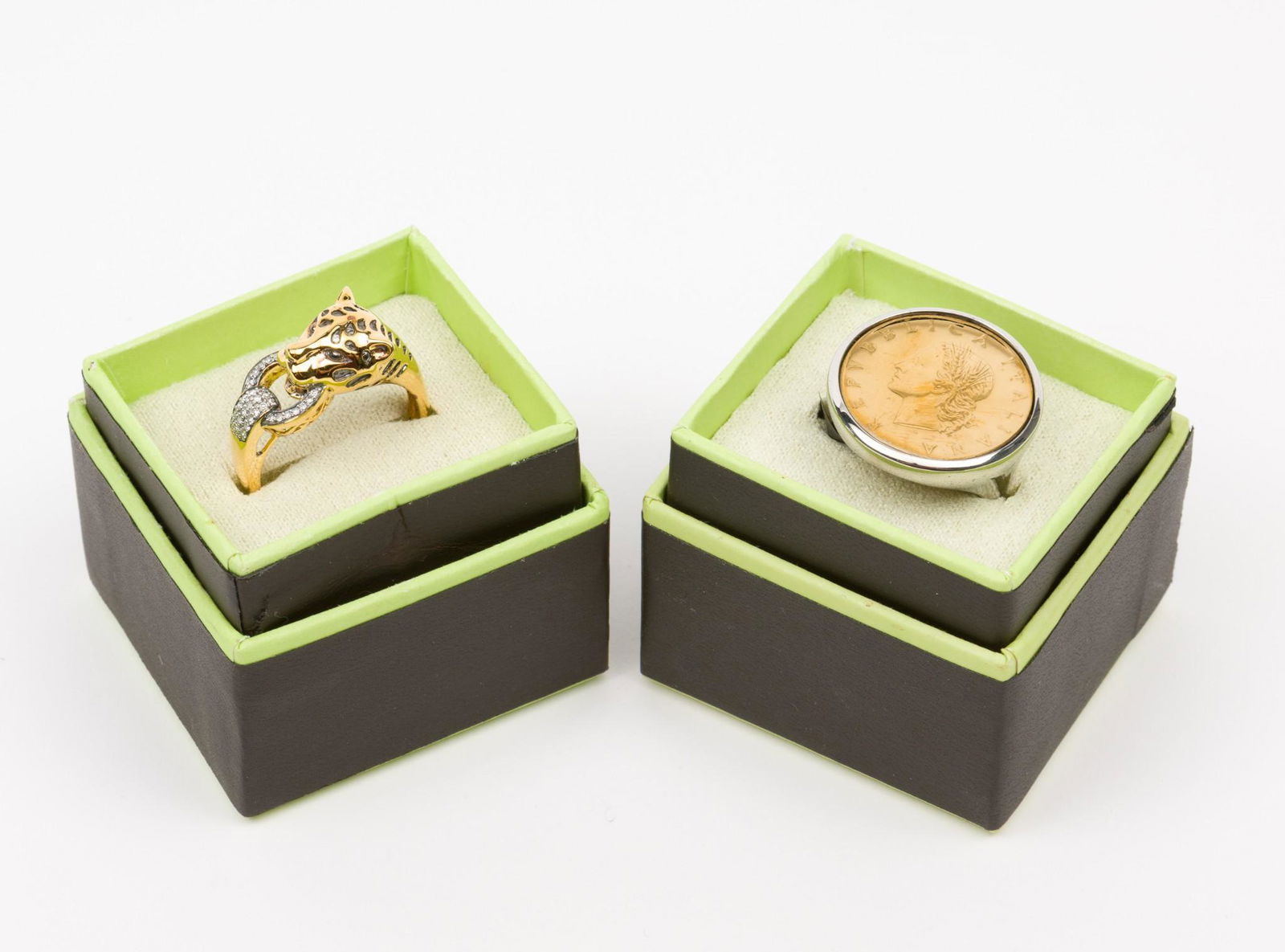 2 Ross Simons Fashion Sterling Rings incl Lira (1 of 9)