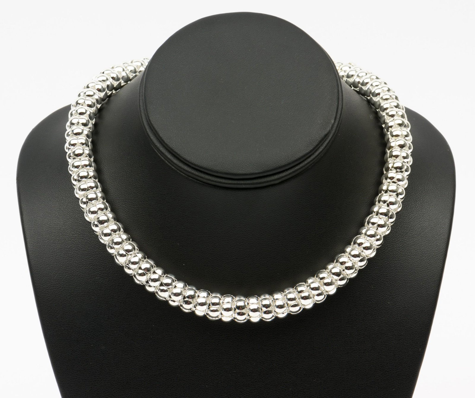 Jane Casini Necklace: 17" long. MH. IMPORTANT: Before bidding, please read the terms and conditions. When you registered for the auction you agreed to these terms and will be required to comply with them.