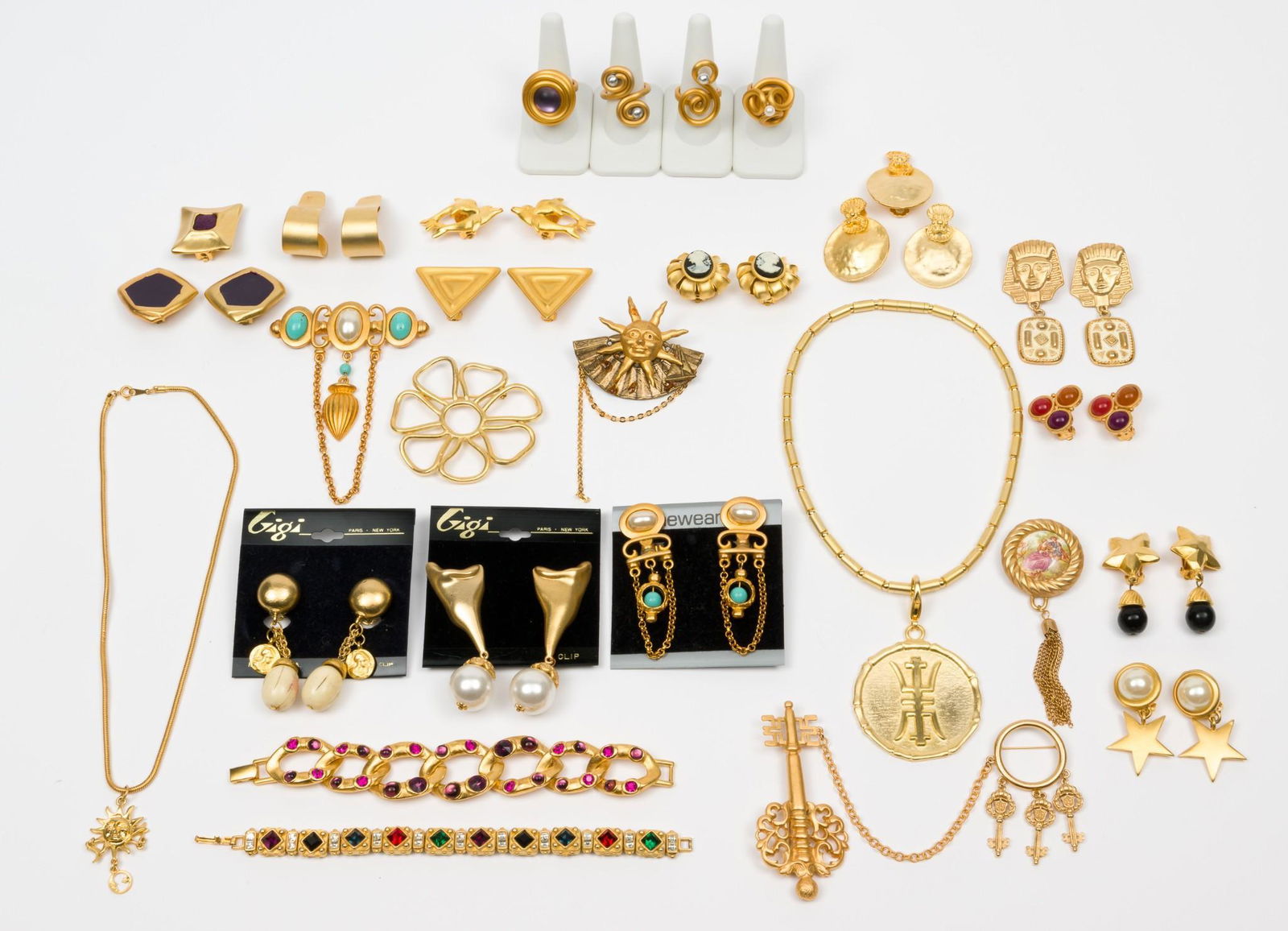 Costume Jewelry including Monet, Denise Brown, Gigi (1 of 5)