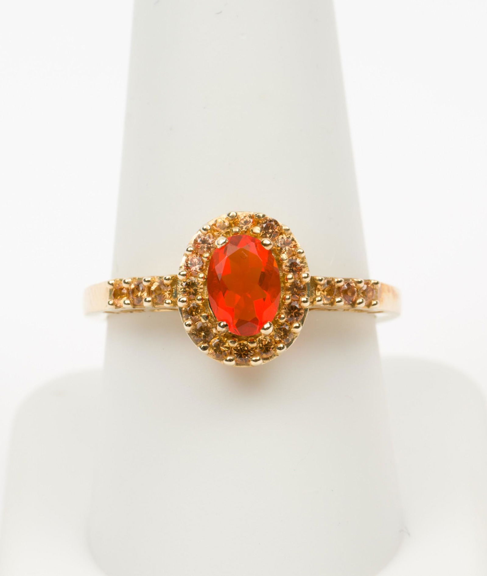 10K Gold & Gemstone Ring (1 of 4)