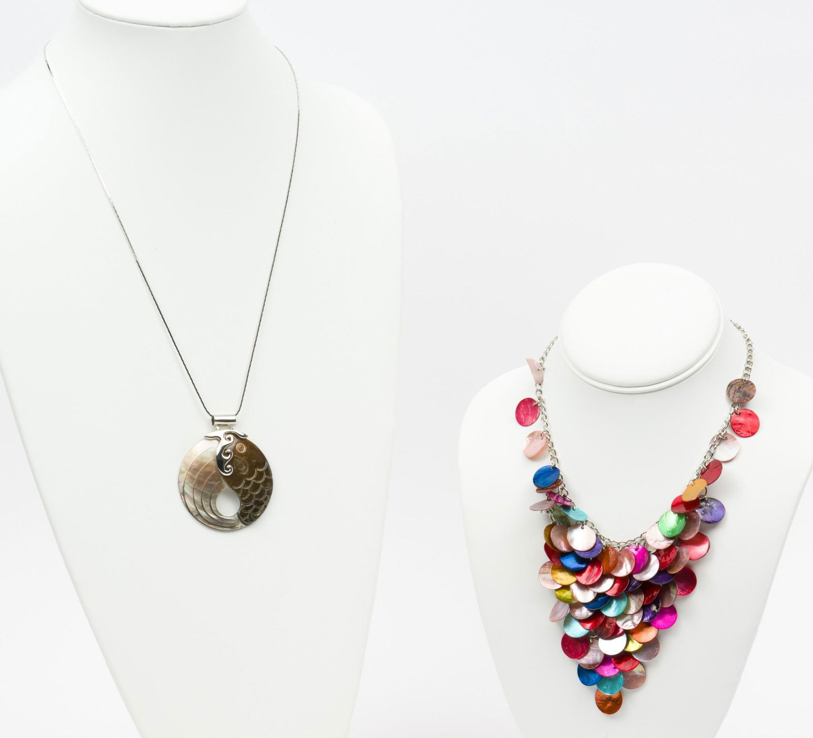 2 Fashion Necklaces incl Mother of Pearl (1 of 7)
