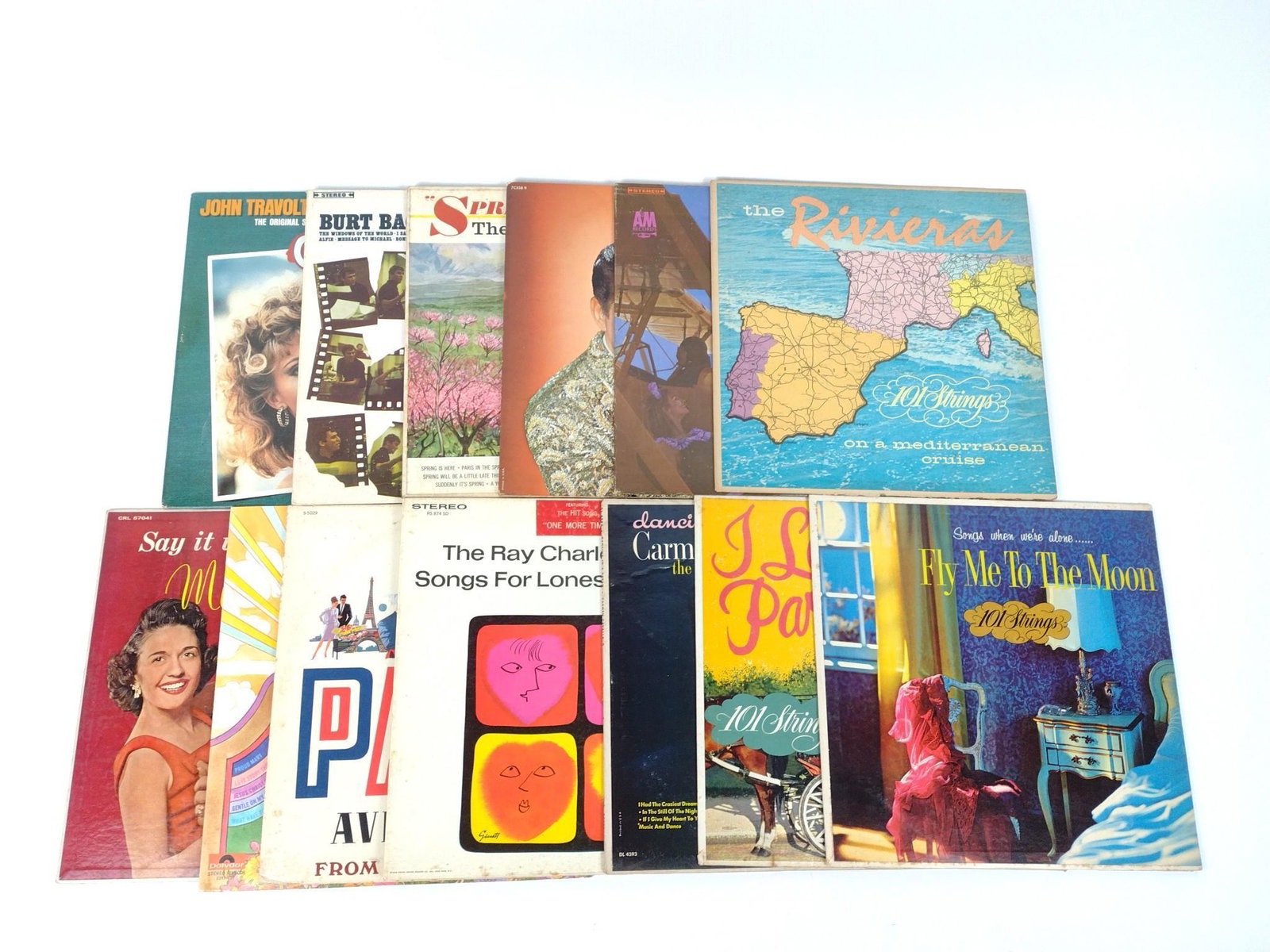 13 Records Incl Show Tunes and Dance: Includes Grease Soundtrack, Lawrence Welk, and more. DP. IMPORTANT: Before bidding, please read the terms and conditions. When you registered for the auction you agreed to these terms and will be requ
