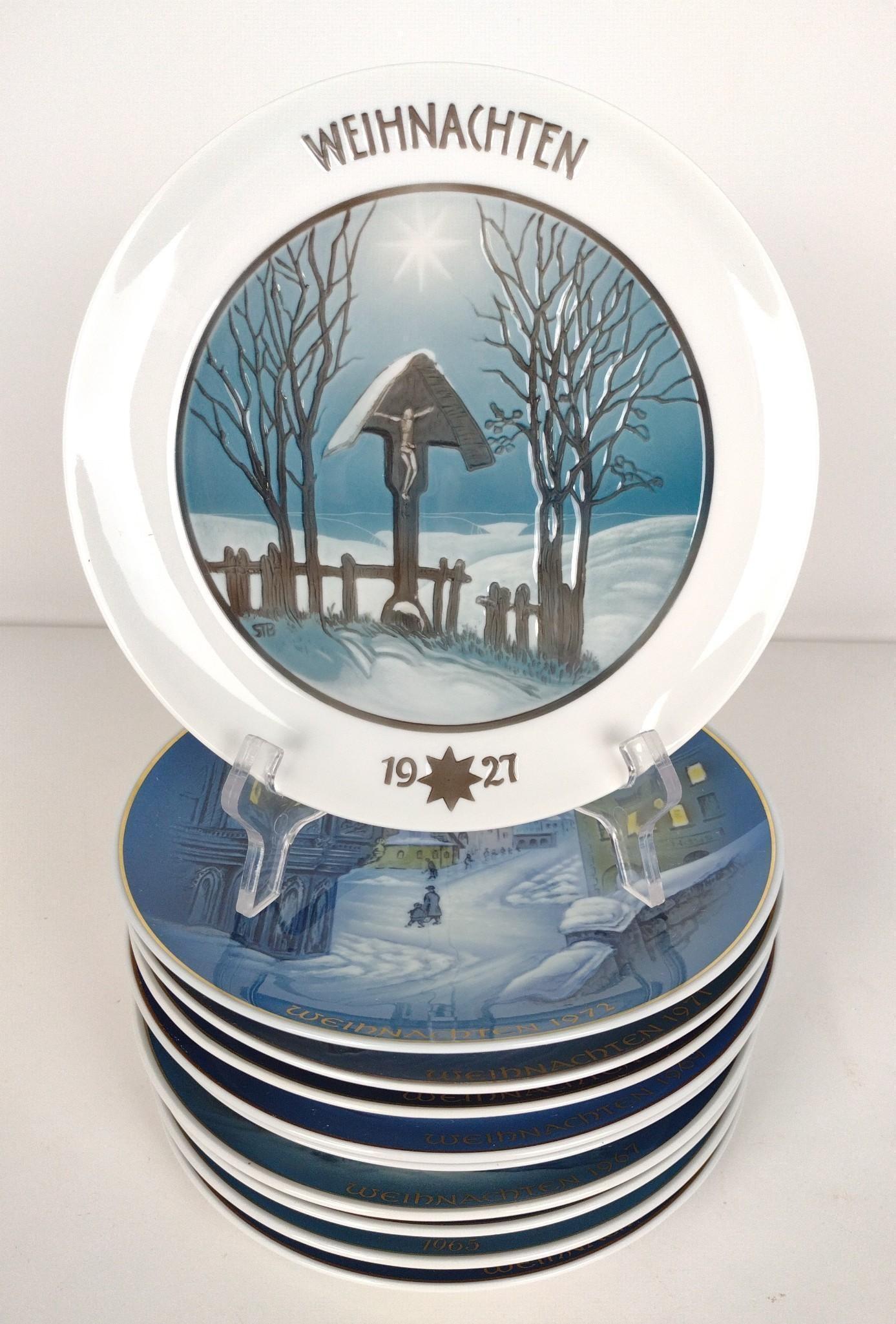 10 Rosenthal Christmas Plates (1 of 12)