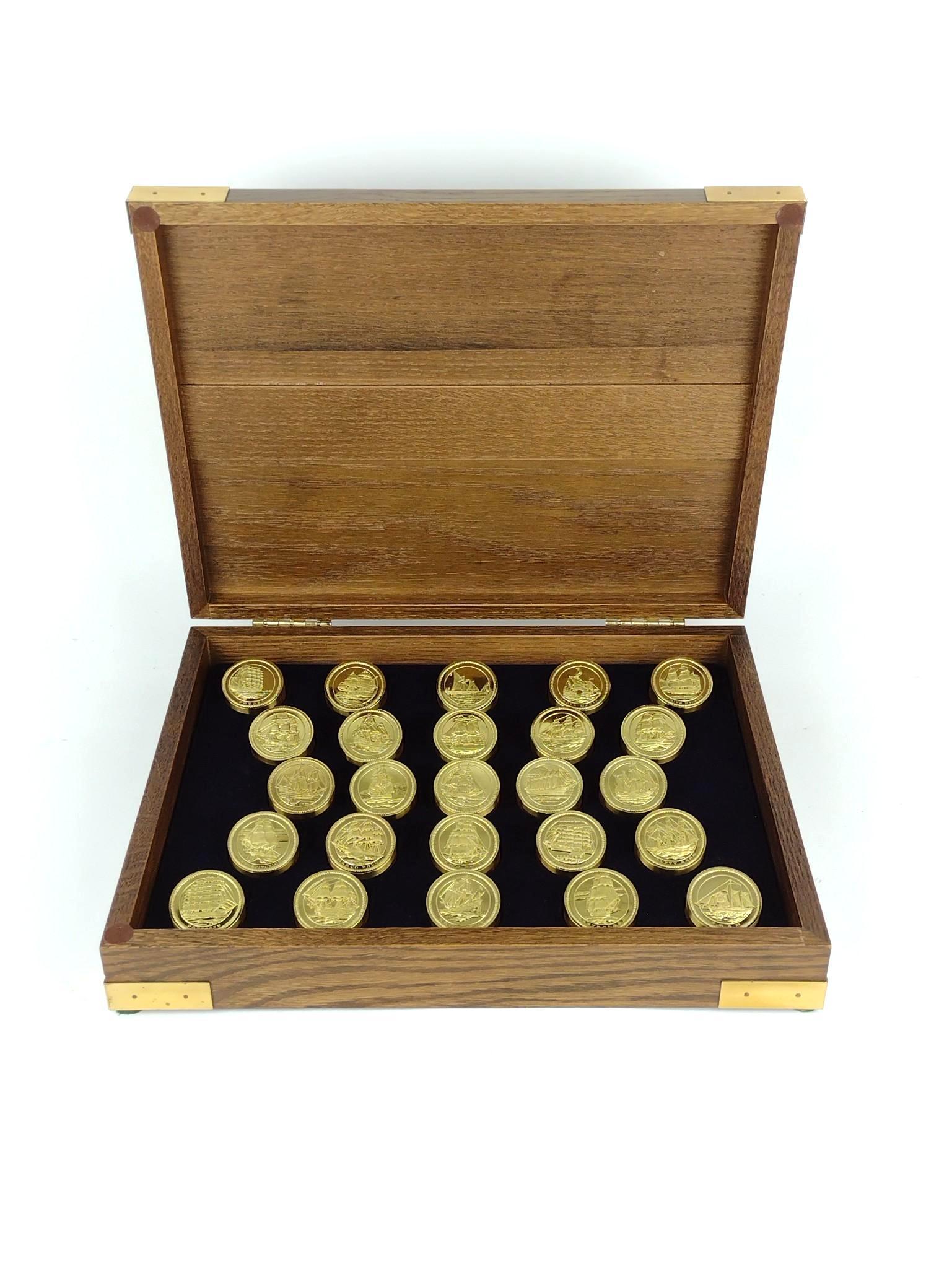 25 Pcs The Greatest Sailing Ships Commemorative Boxes (1 of 7)