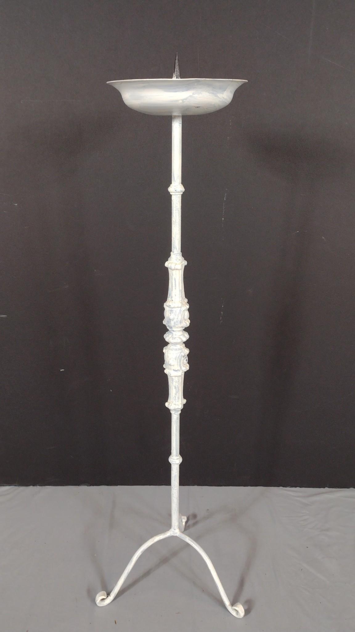 Painted Metal Candle Stand (1 of 5)