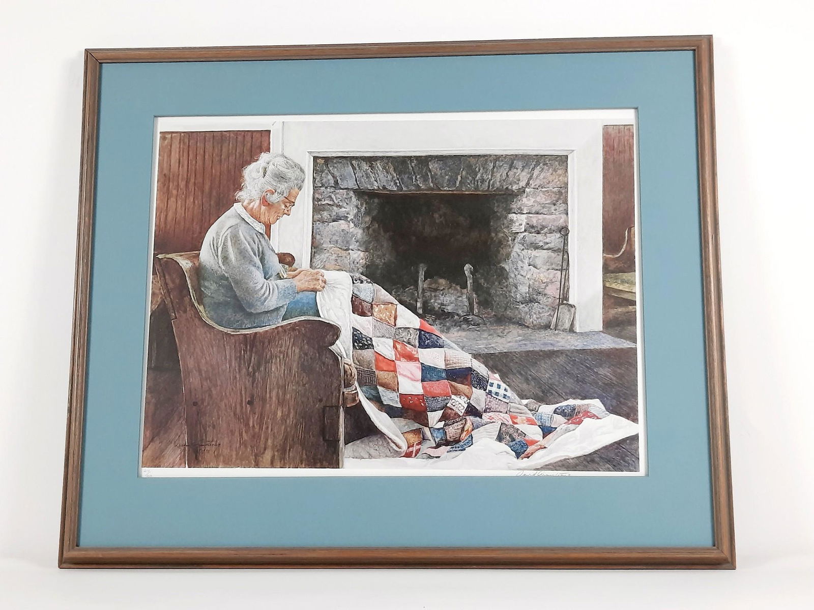 David Armstrong "The Quilter" Ltd Ed Print (1 of 5)