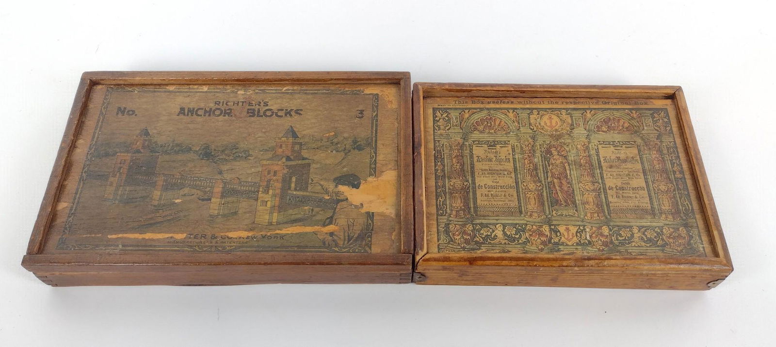 2 Antique Richter's Block Sets (1 of 5)
