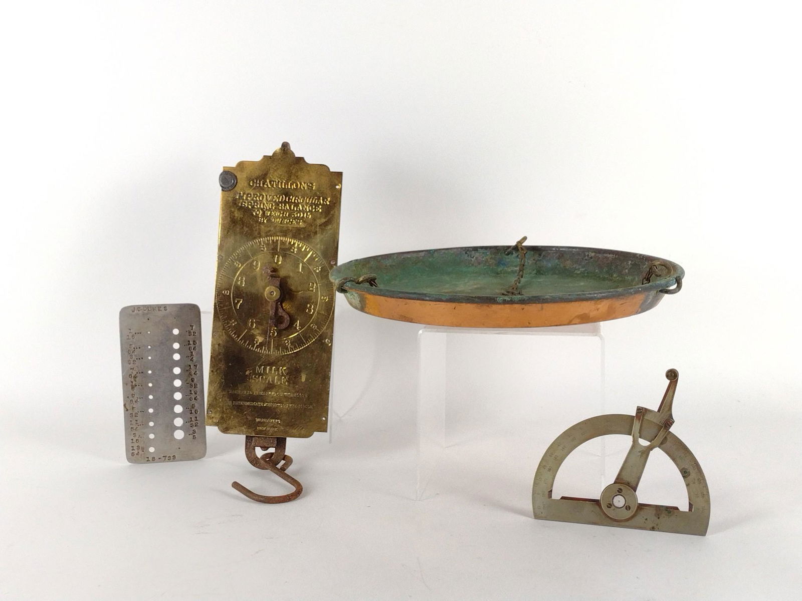 3 Measuring Tools Incl Milk Scale (1 of 3)