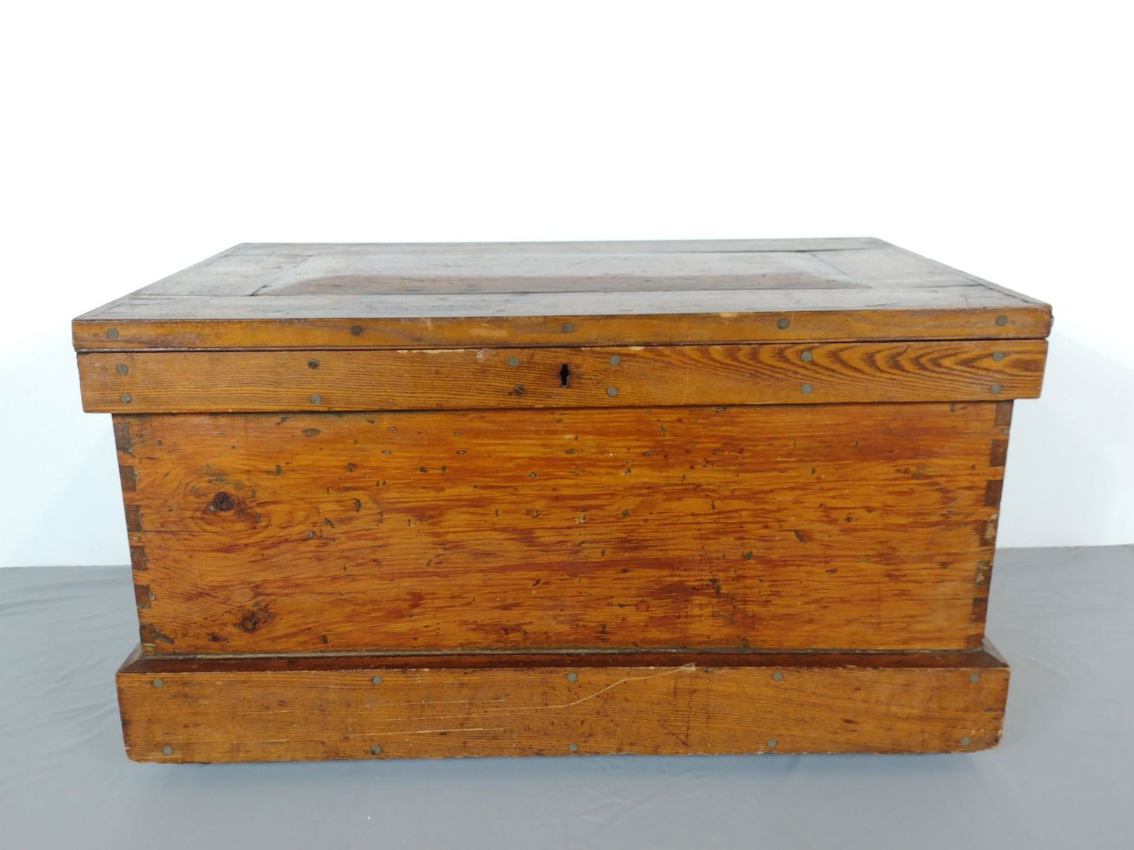 Antique Wooden Chest (1 of 8)