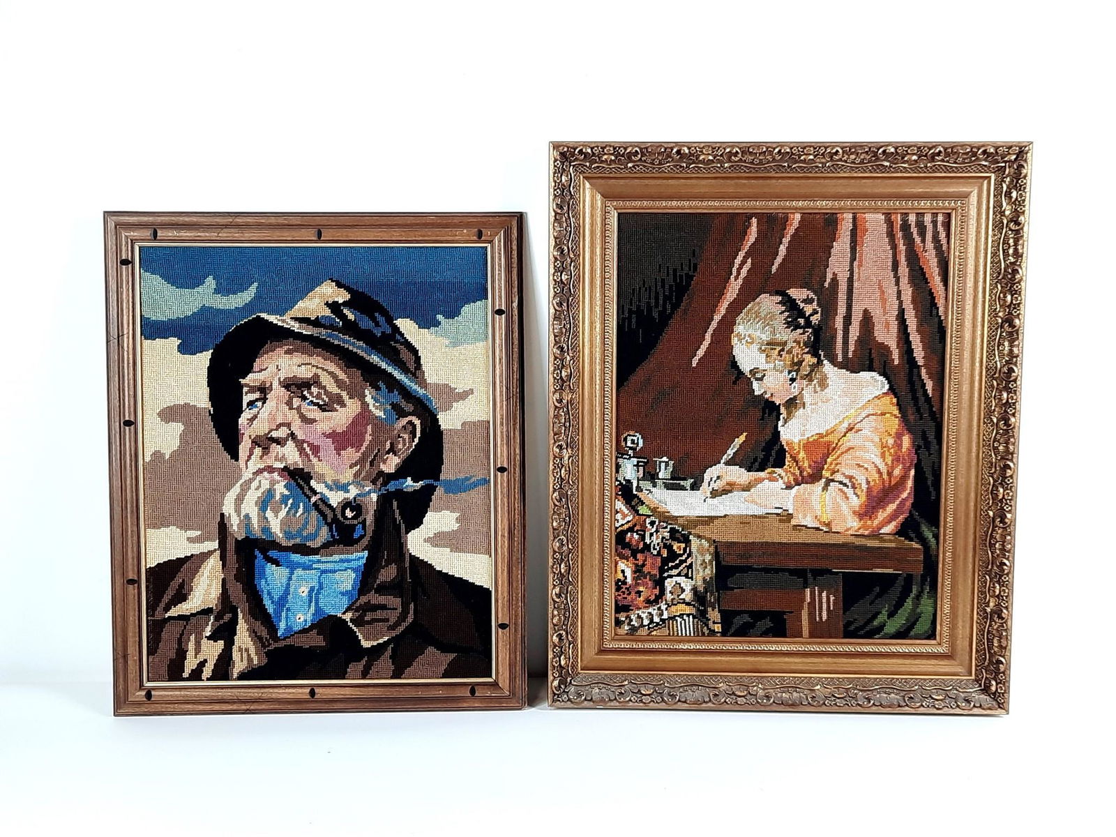 2 Needlepoints incl Sailor (1 of 1)