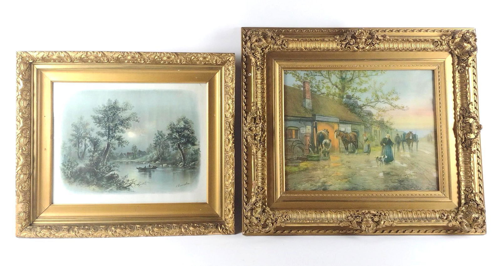 2 Antique Prints Incl Howard Chandler (1 of 5)