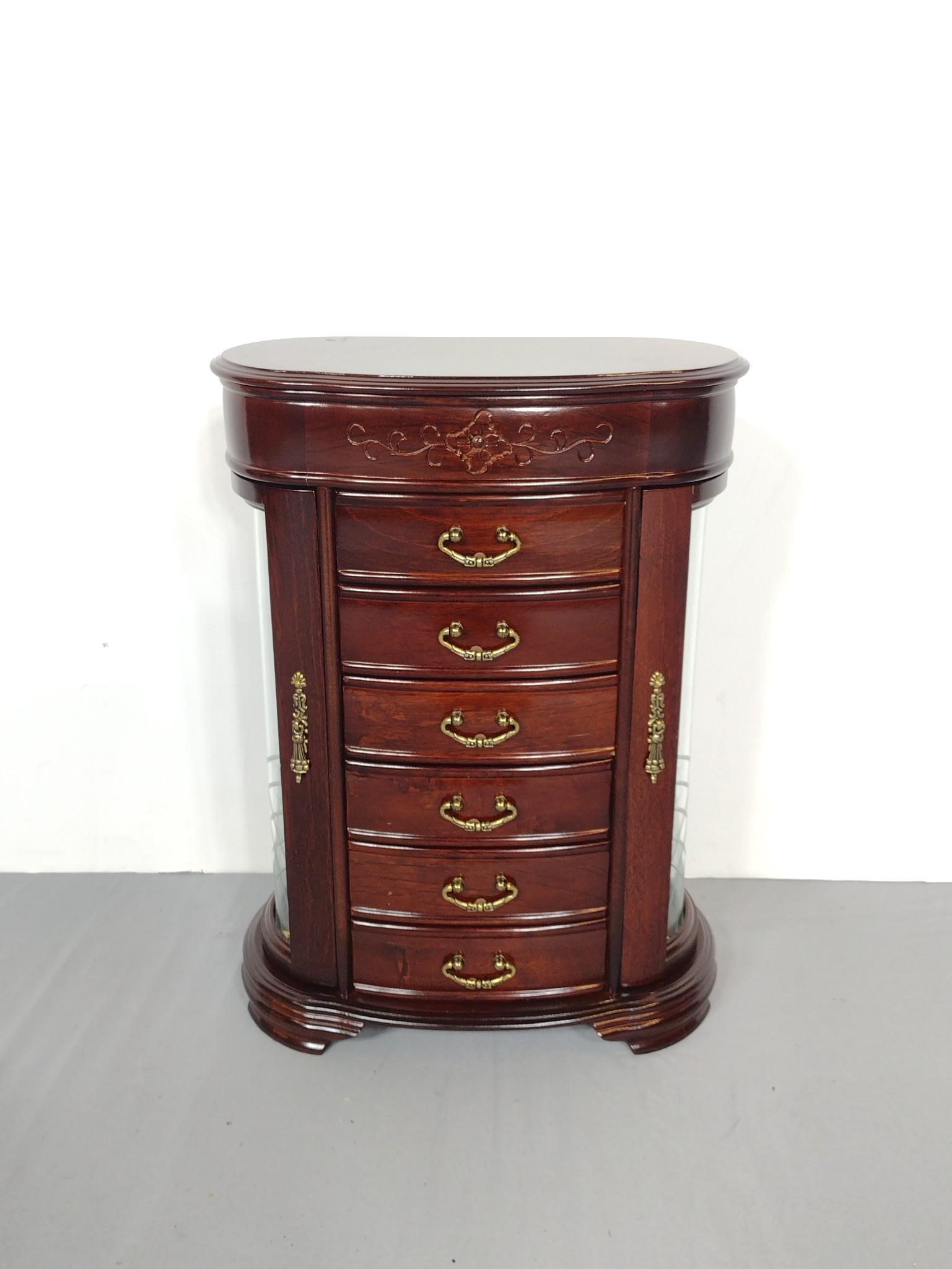 Table Top Jewelry Cabinet (1 of 5)