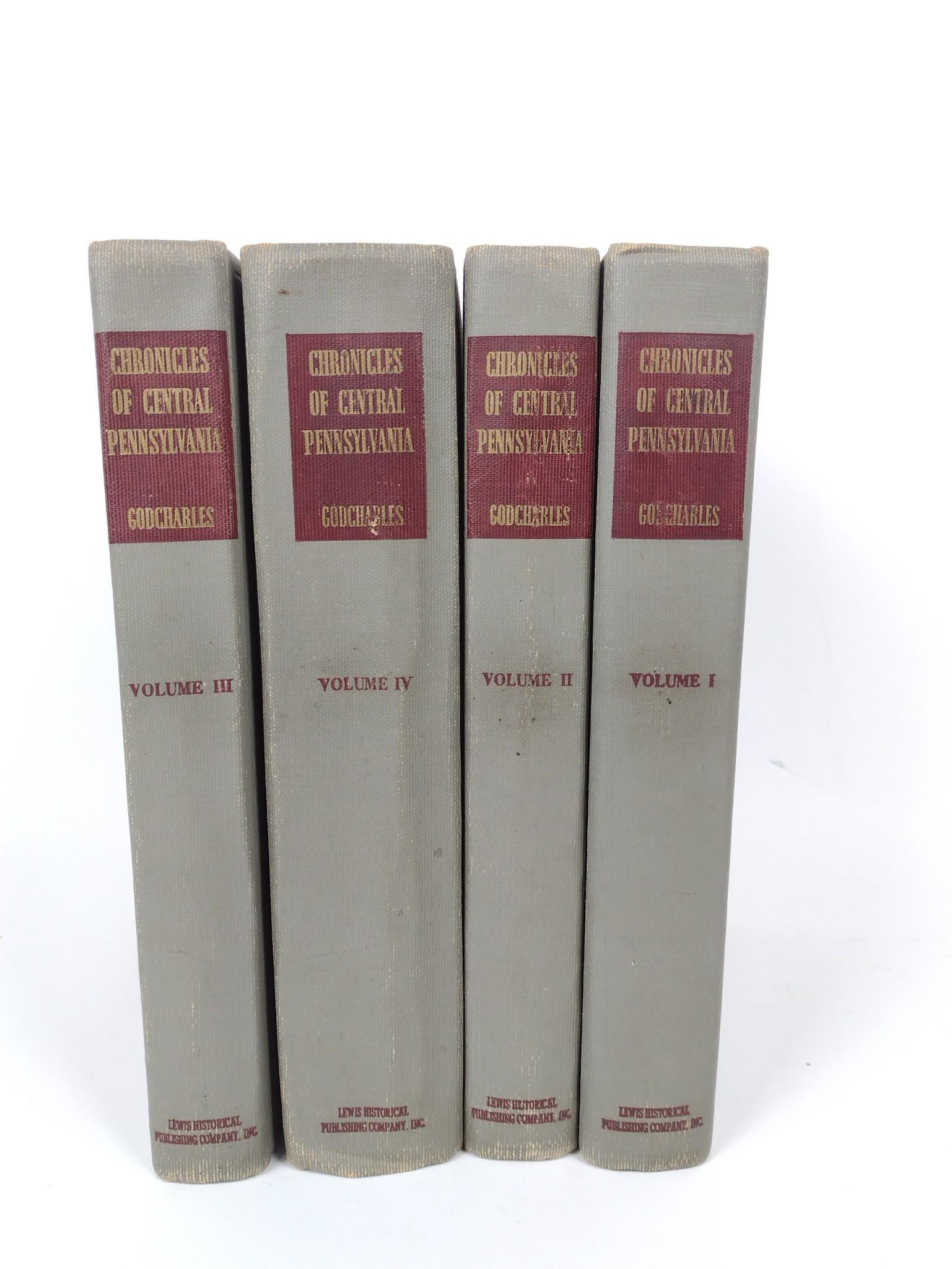 4 Vols Chronicles of Central Pennsylvania (1 of 3)