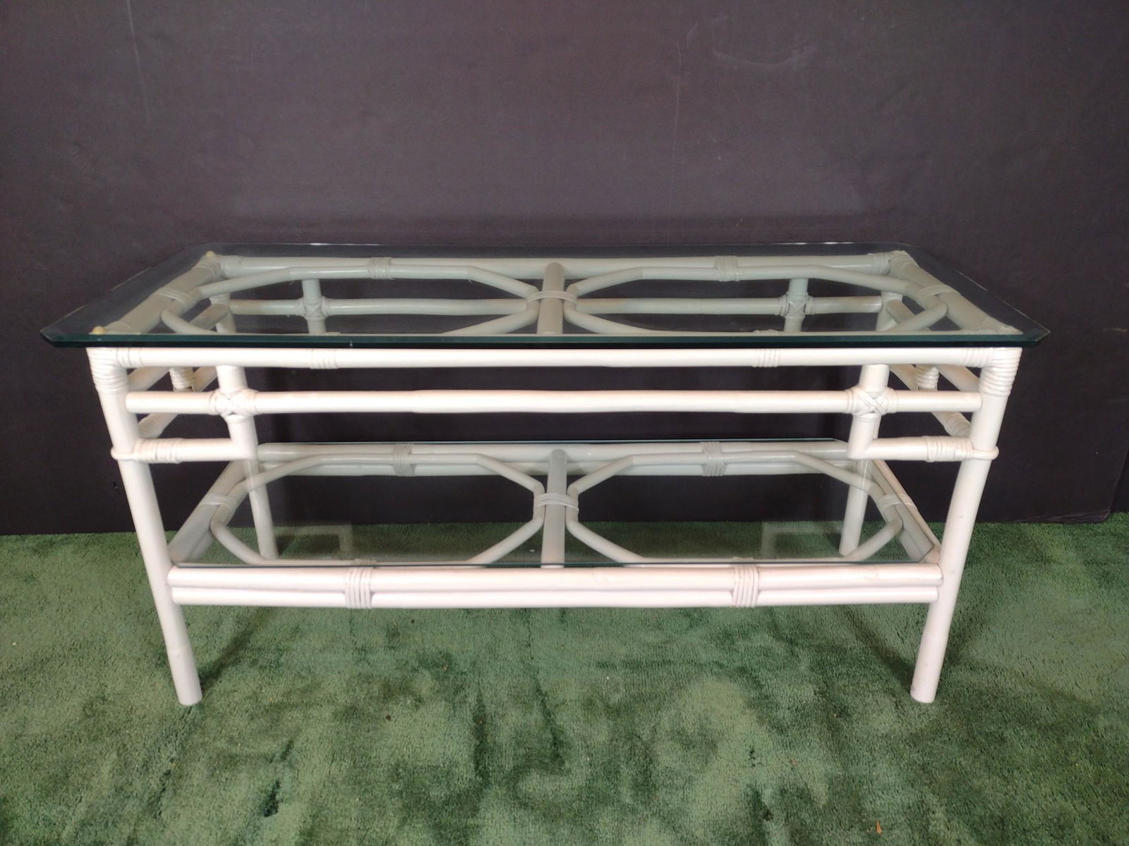 Rattan Sofa Table (1 of 4)