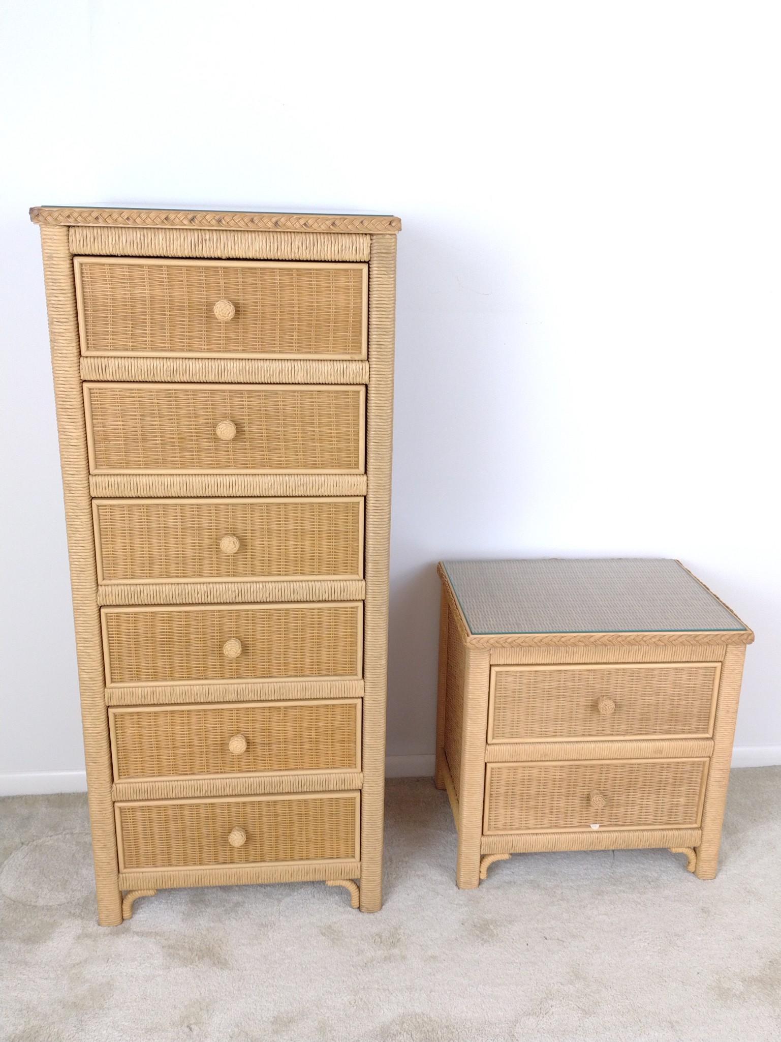 2 Pcs Henry Link Wicker (1 of 9)