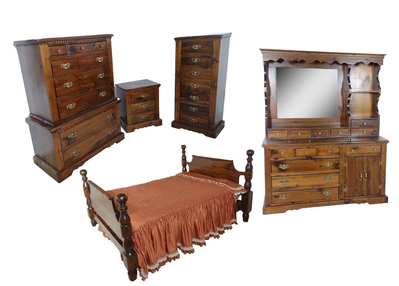 5 Pc Mohawk Bedroom Set (1 of 7)