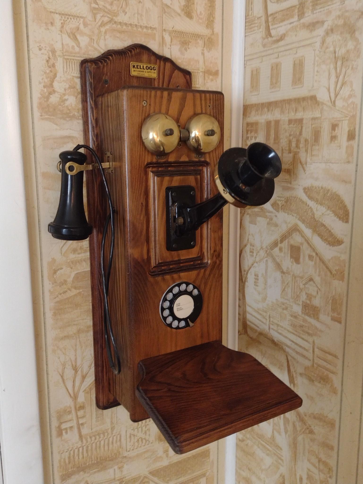 Kellogg Rotary Wall Phone (1 of 3)