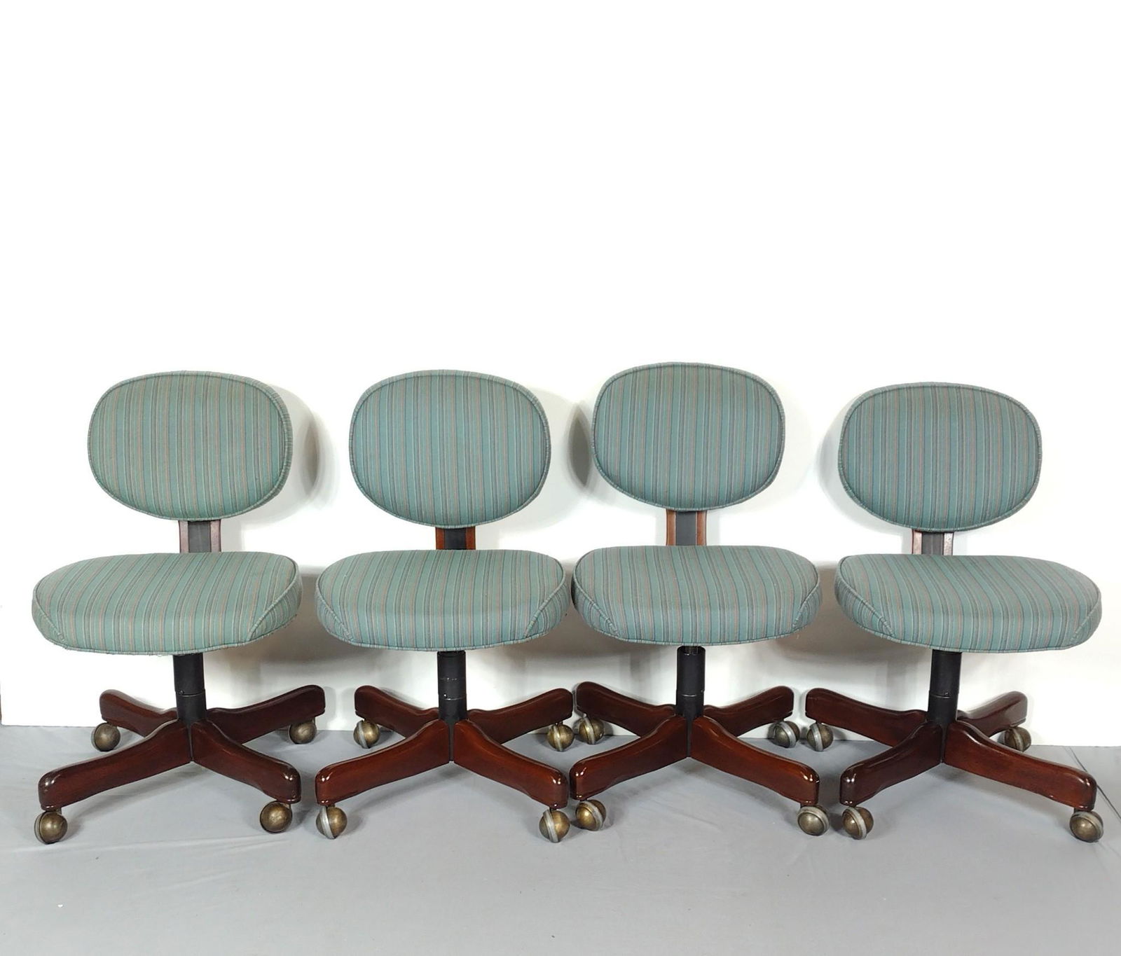 4 Hickory Chair Co Rolling Chairs (1 of 5)