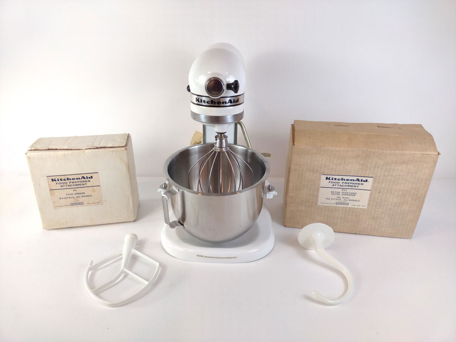 KitchenAid Mixer With Attachments Incl Vegetable Slicer (1 of 7)