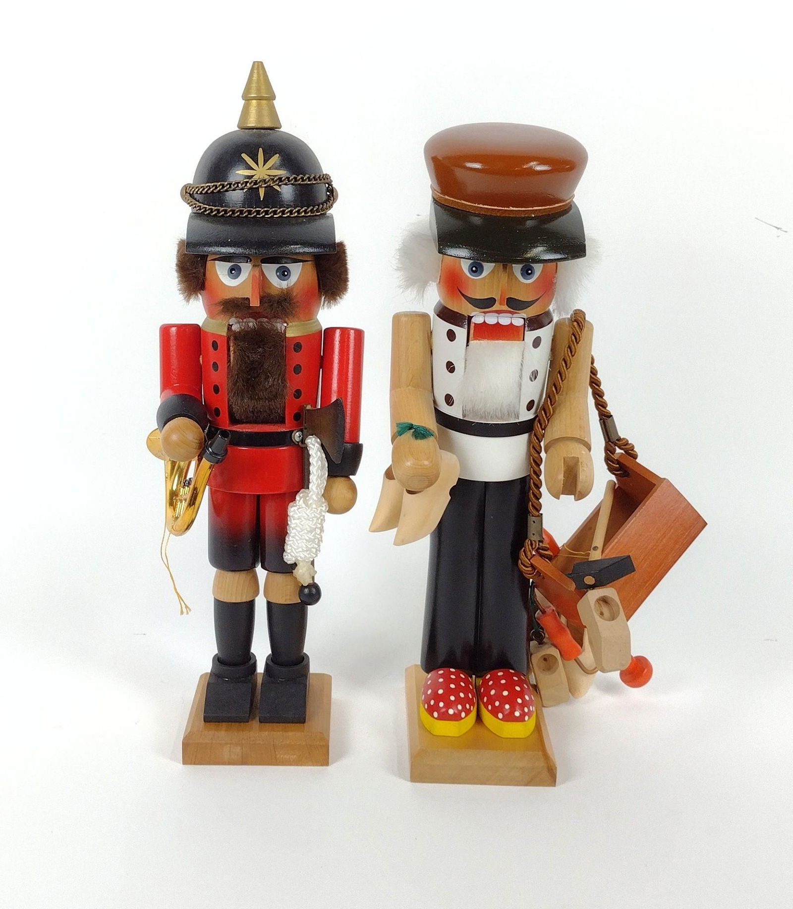 2 Steinbach Nutcrackers incl Horn Player (1 of 7)