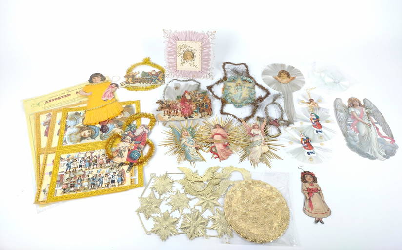 29 Die Cut Ornaments And Repair Supplies