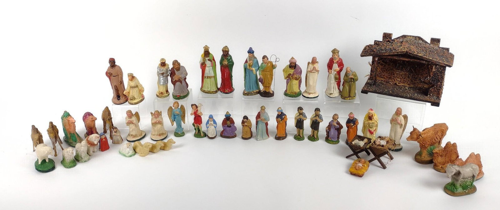 Nativity Set with Additional Figures (1 of 4)
