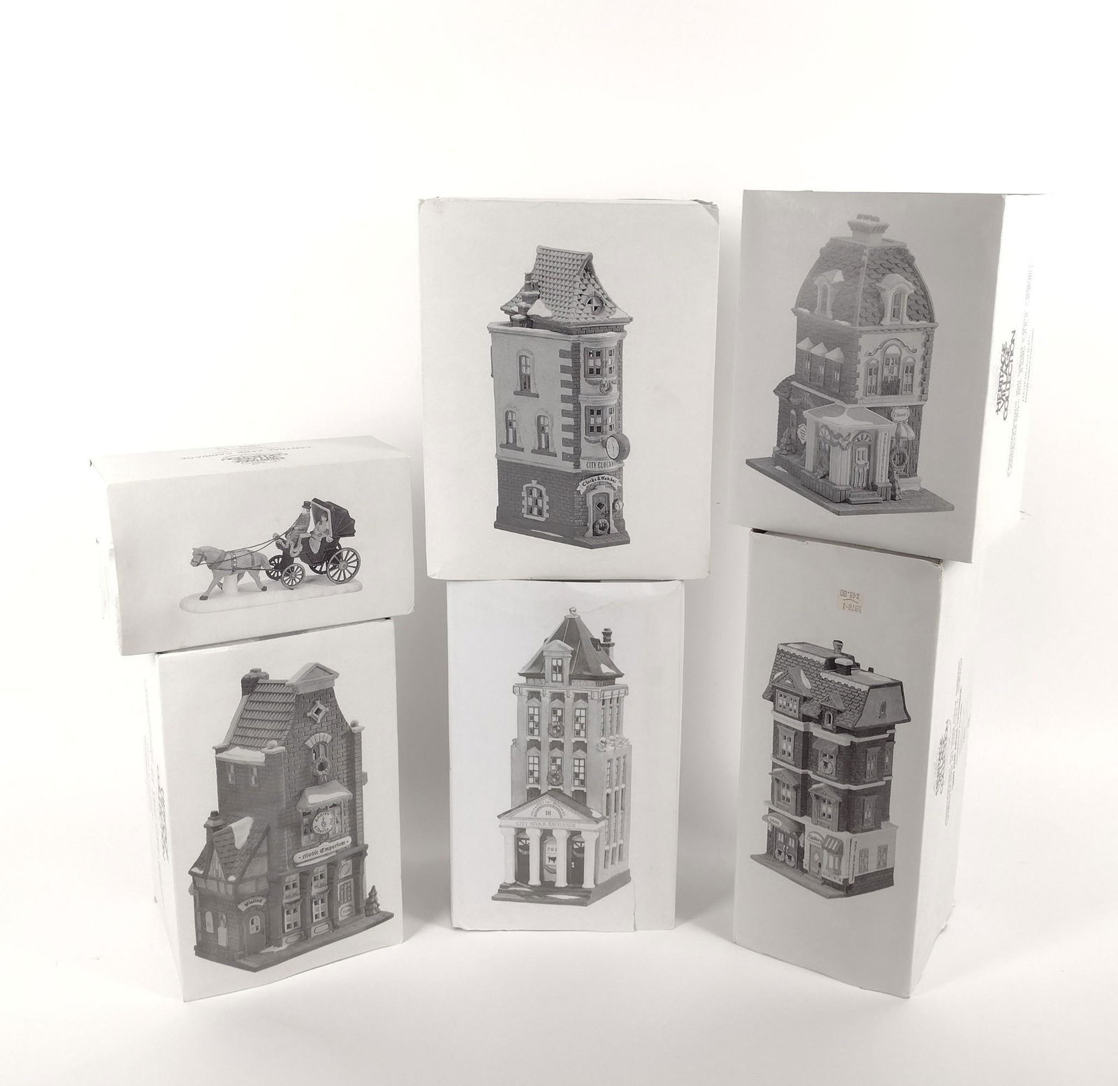 6 Dept. 56 Christmas in the City (1 of 2)