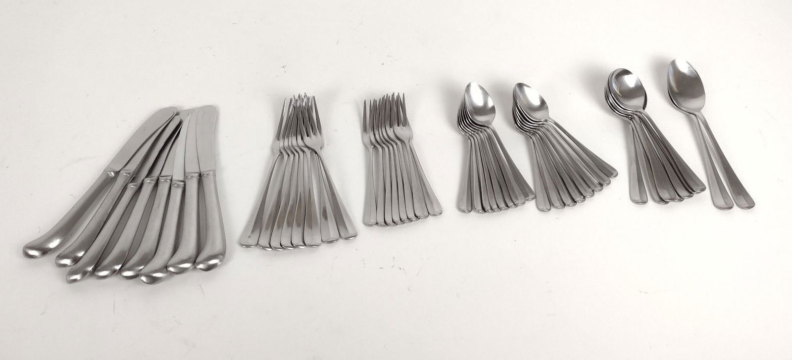 49 Pcs Stainless Flatware by Present (1 of 3)