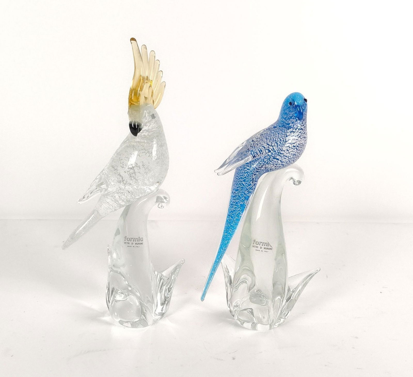 2 Murano Glass Birds (1 of 3)