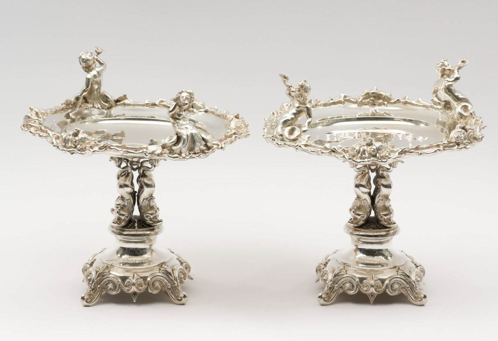 Pair of 750 Baroque Compotes (1 of 12)