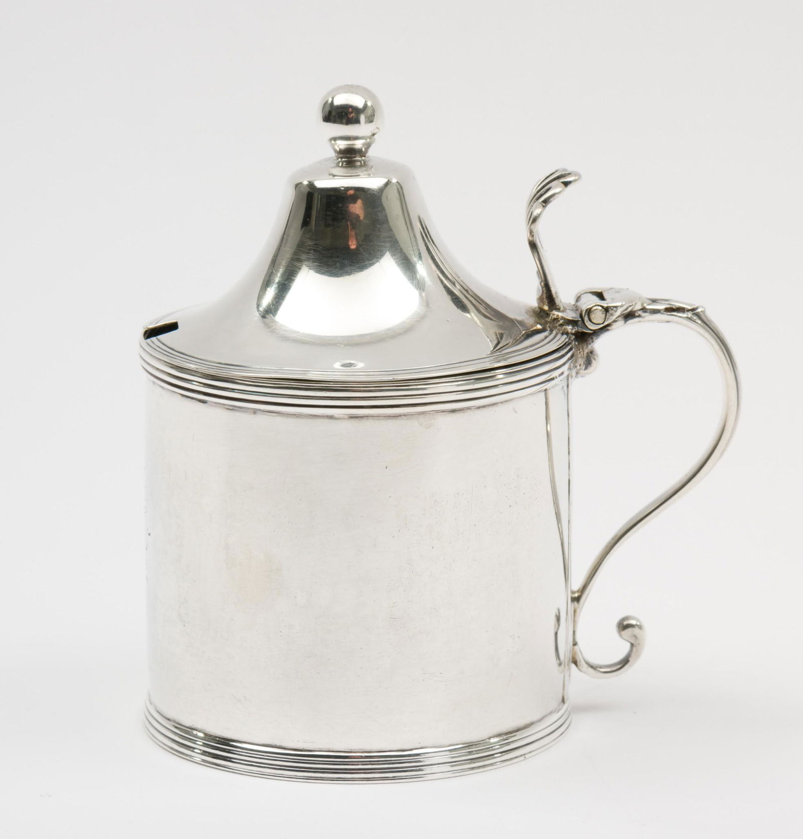 1797 Peter & Ann Bateman, George III Sterling Mustard Pot (1 of 5)