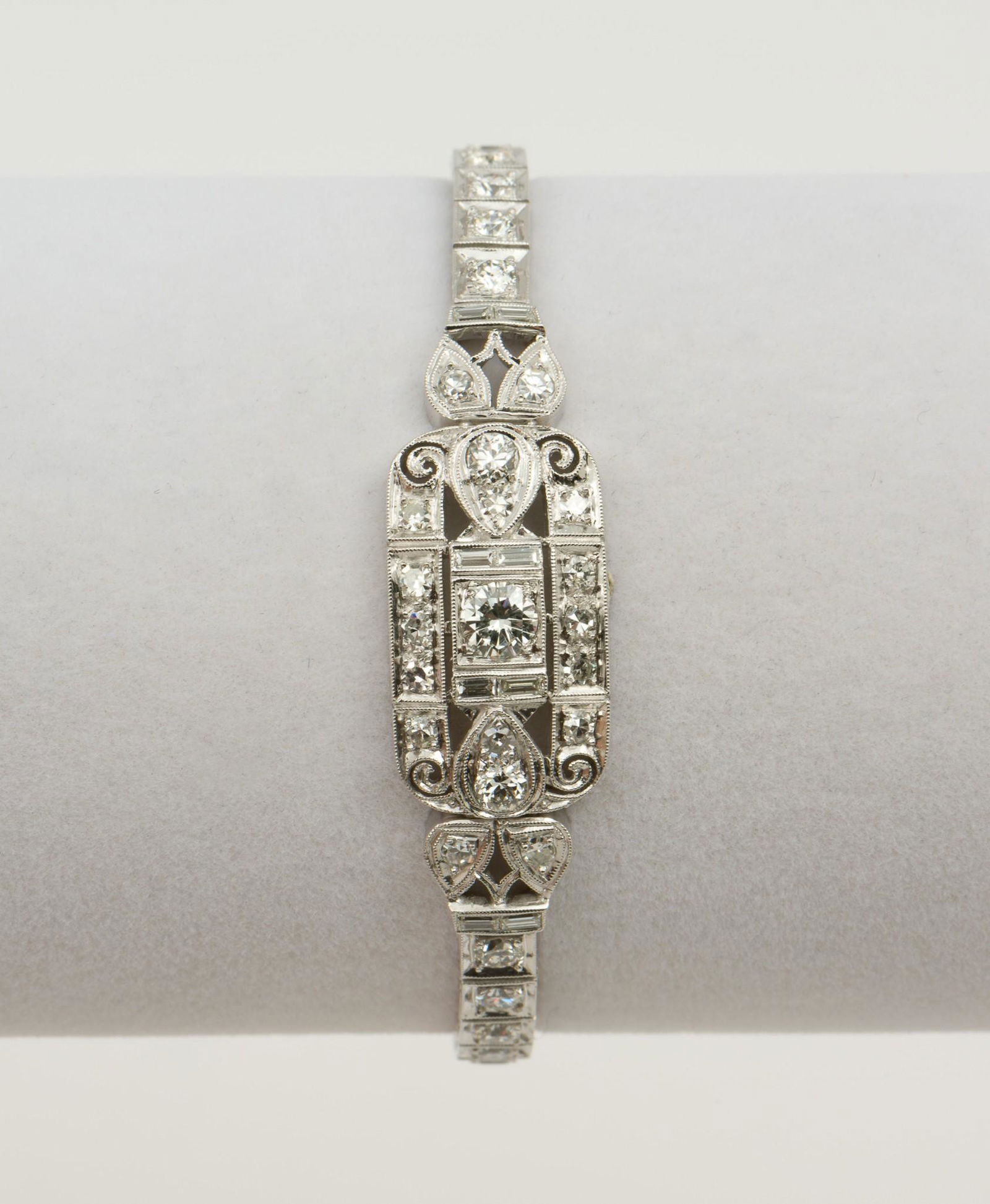 Platinum & 4.13 CTW Diamond Bracelet (1 of 4)